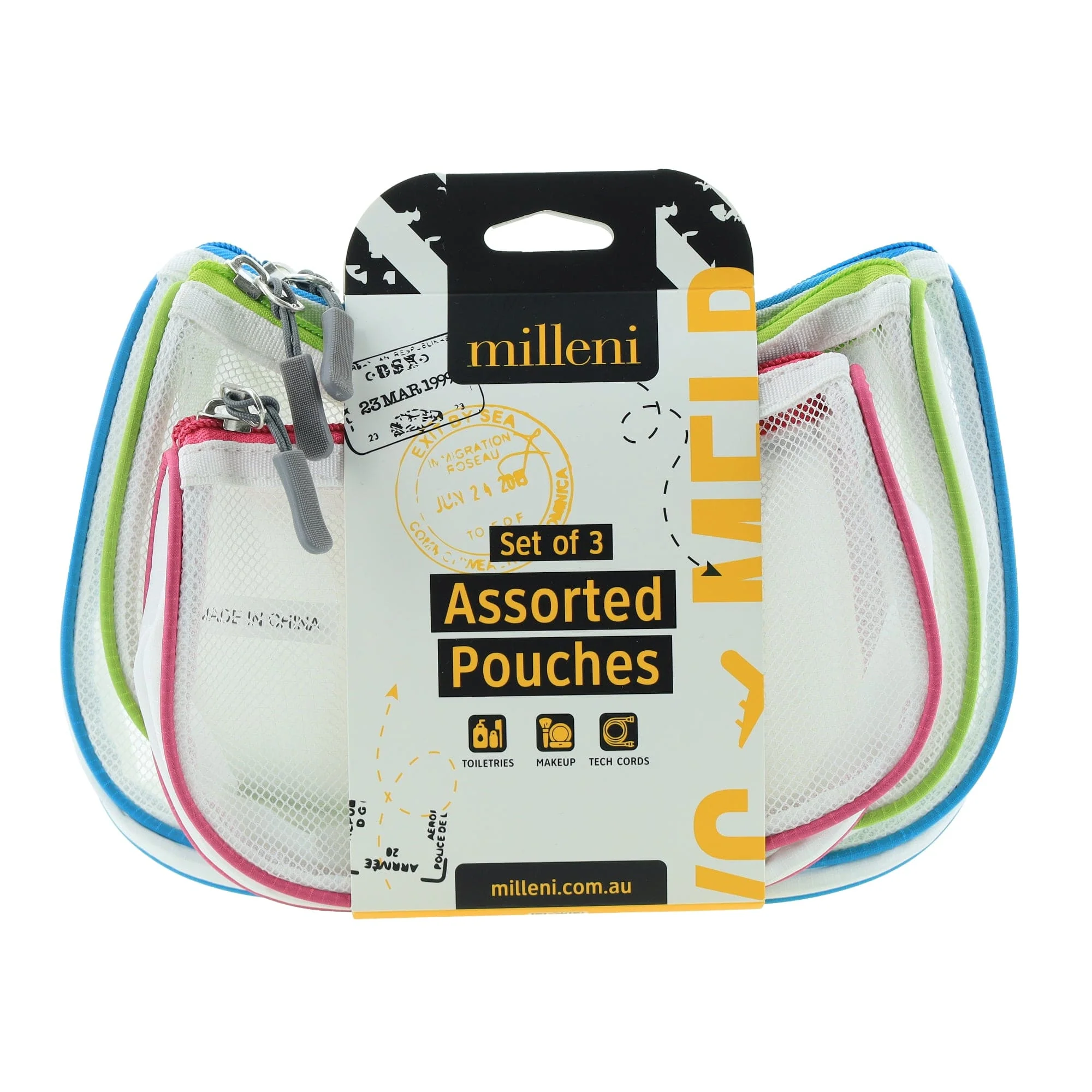 Assorted Pouches (3 PK)