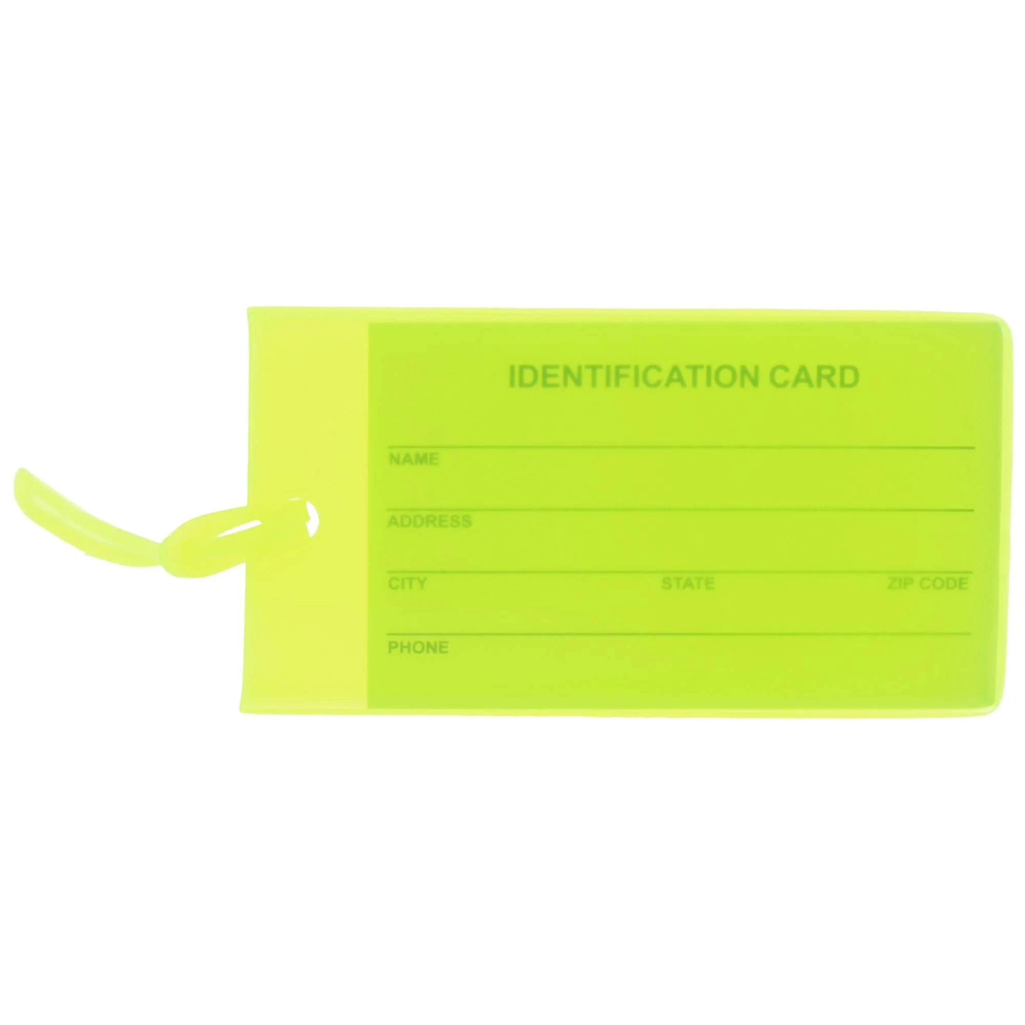 Jelly Luggage Tags (4 PK) - Image 3