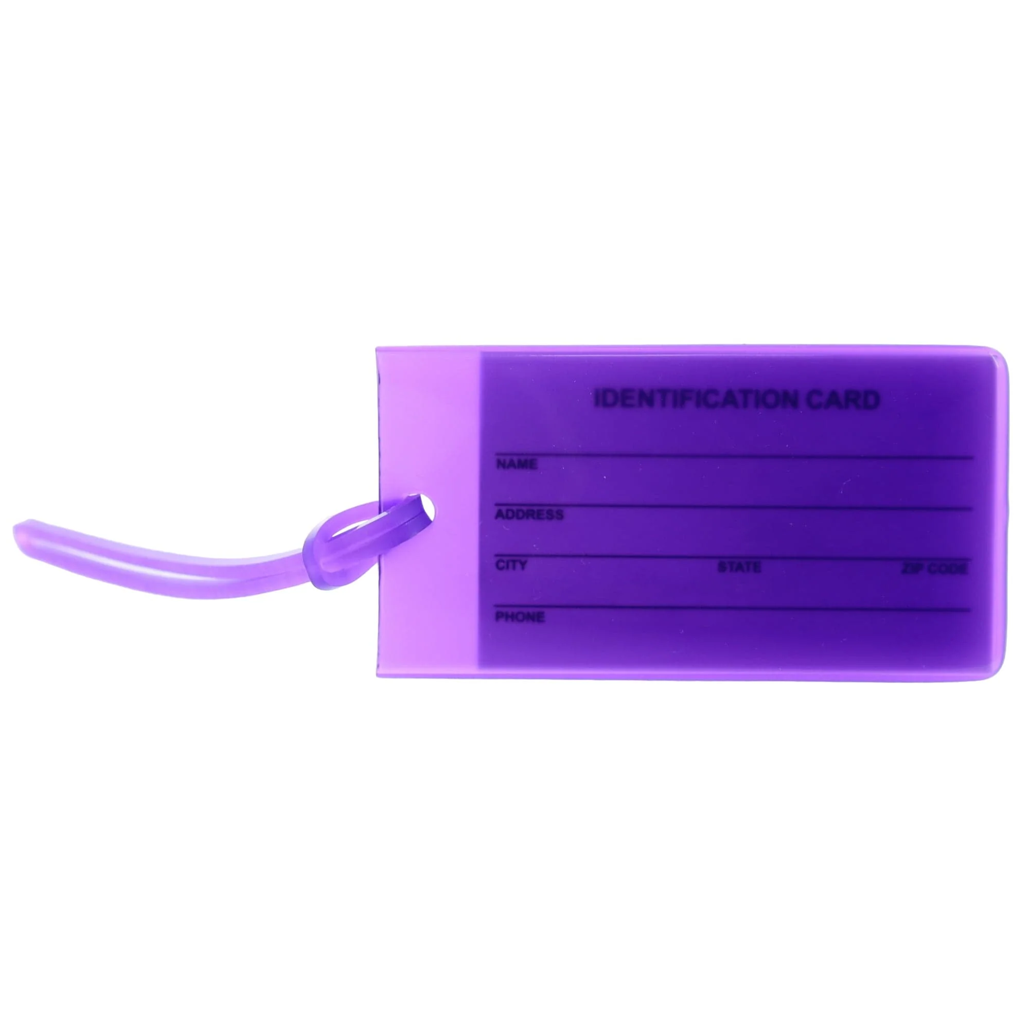 Jelly Luggage Tags (4 PK) - Image 5