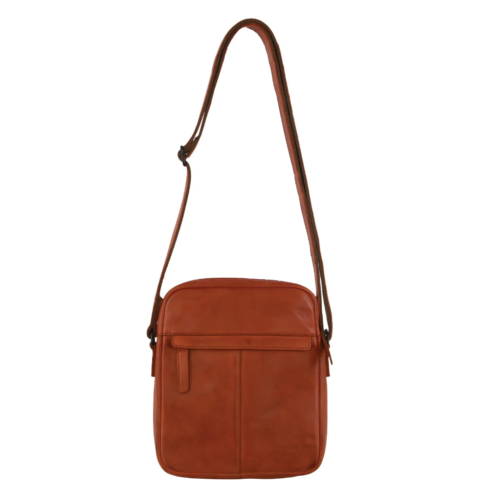 Pierre Cardin Leather Men's Multi-Compartment Cross-Body Bag - Image 3