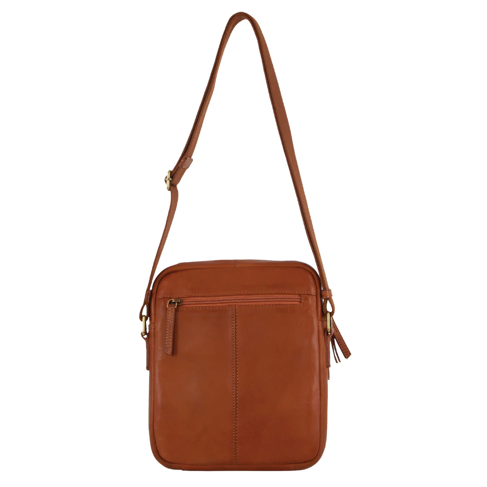 Pierre Cardin Leather Unisex Cross-Body Bag - Image 4