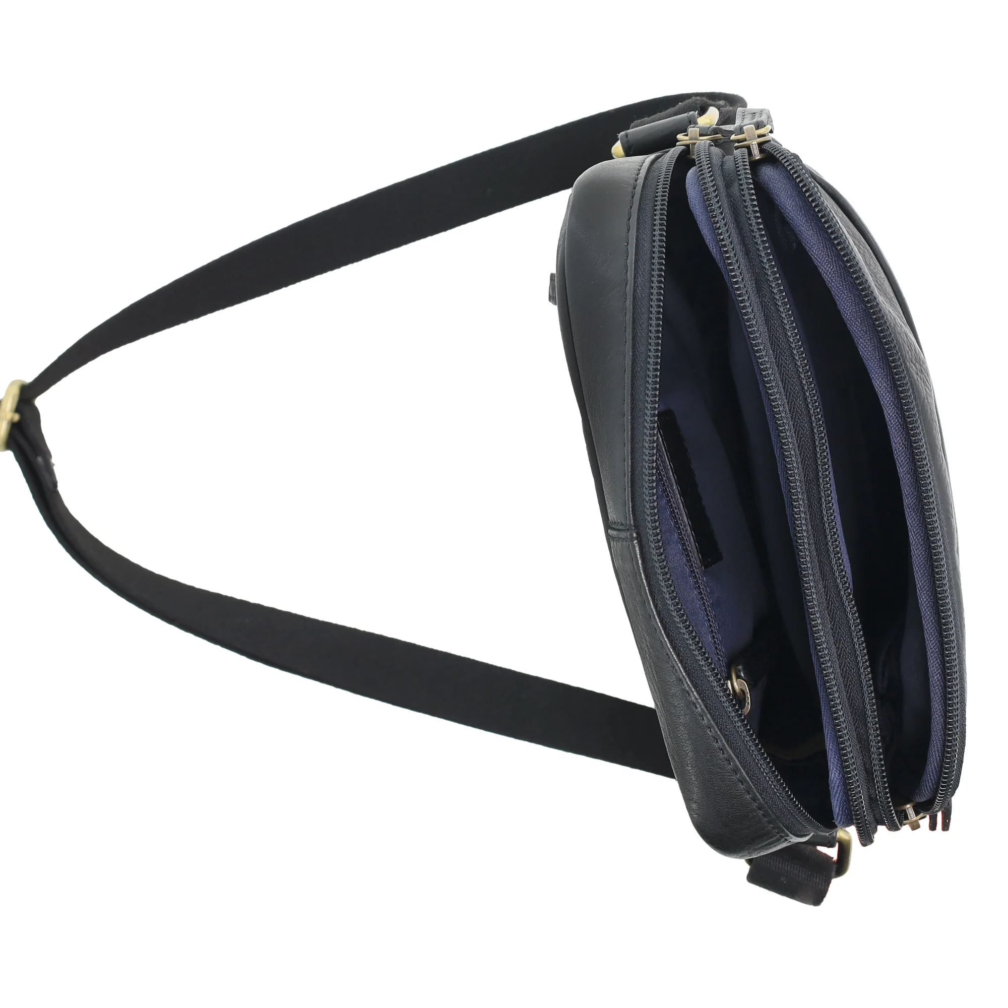 Pierre Cardin Leather Unisex Cross-Body Bag - Image 2