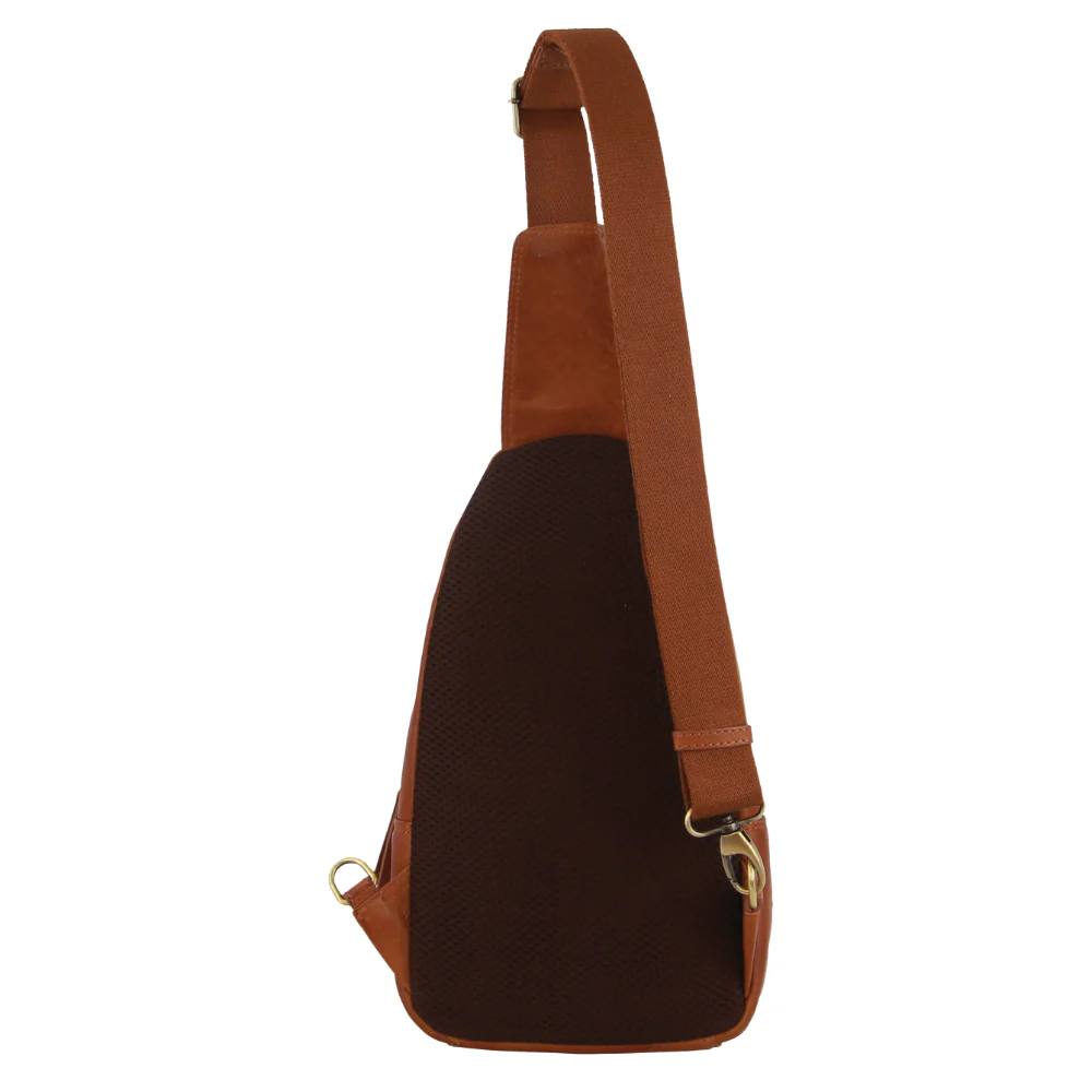 Pierre Cardin Men's Leather Sling Bag - Image 5