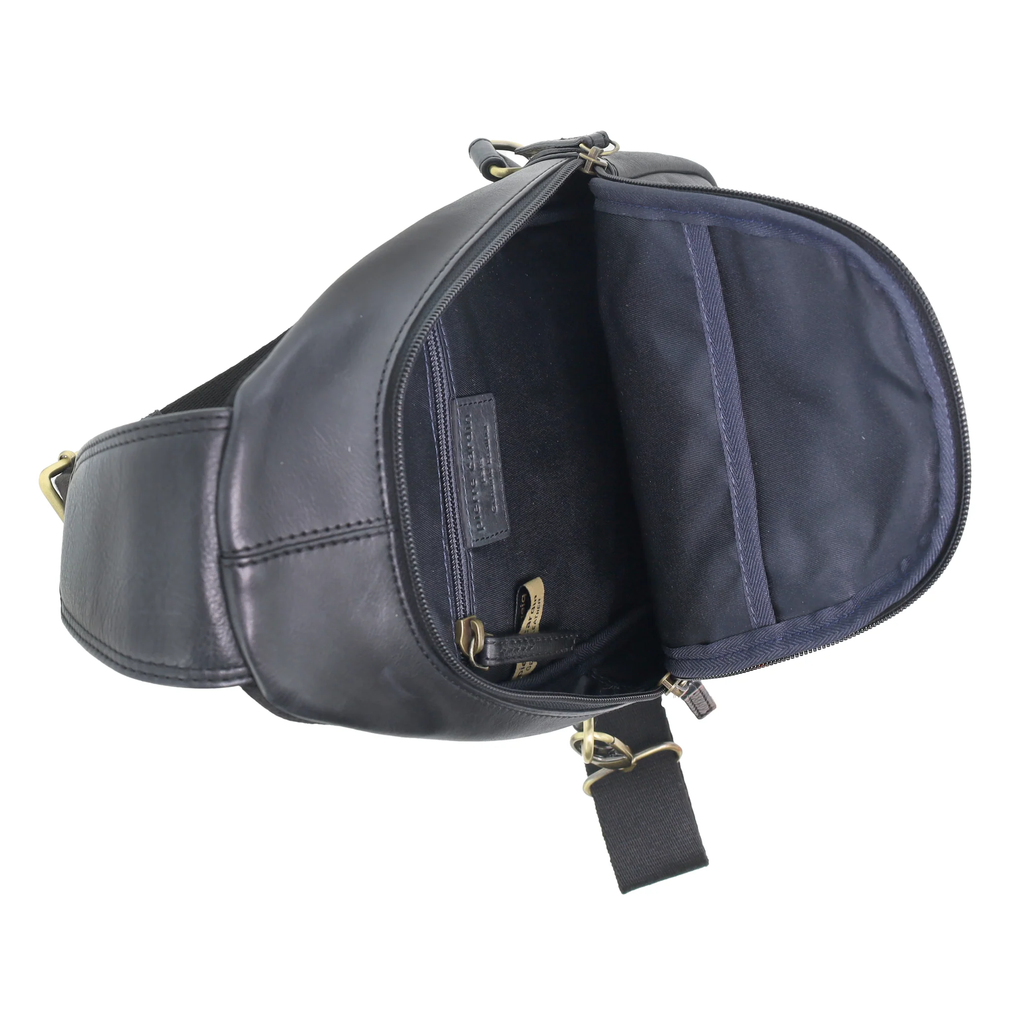 Pierre Cardin Men's Leather Sling Bag - Image 2