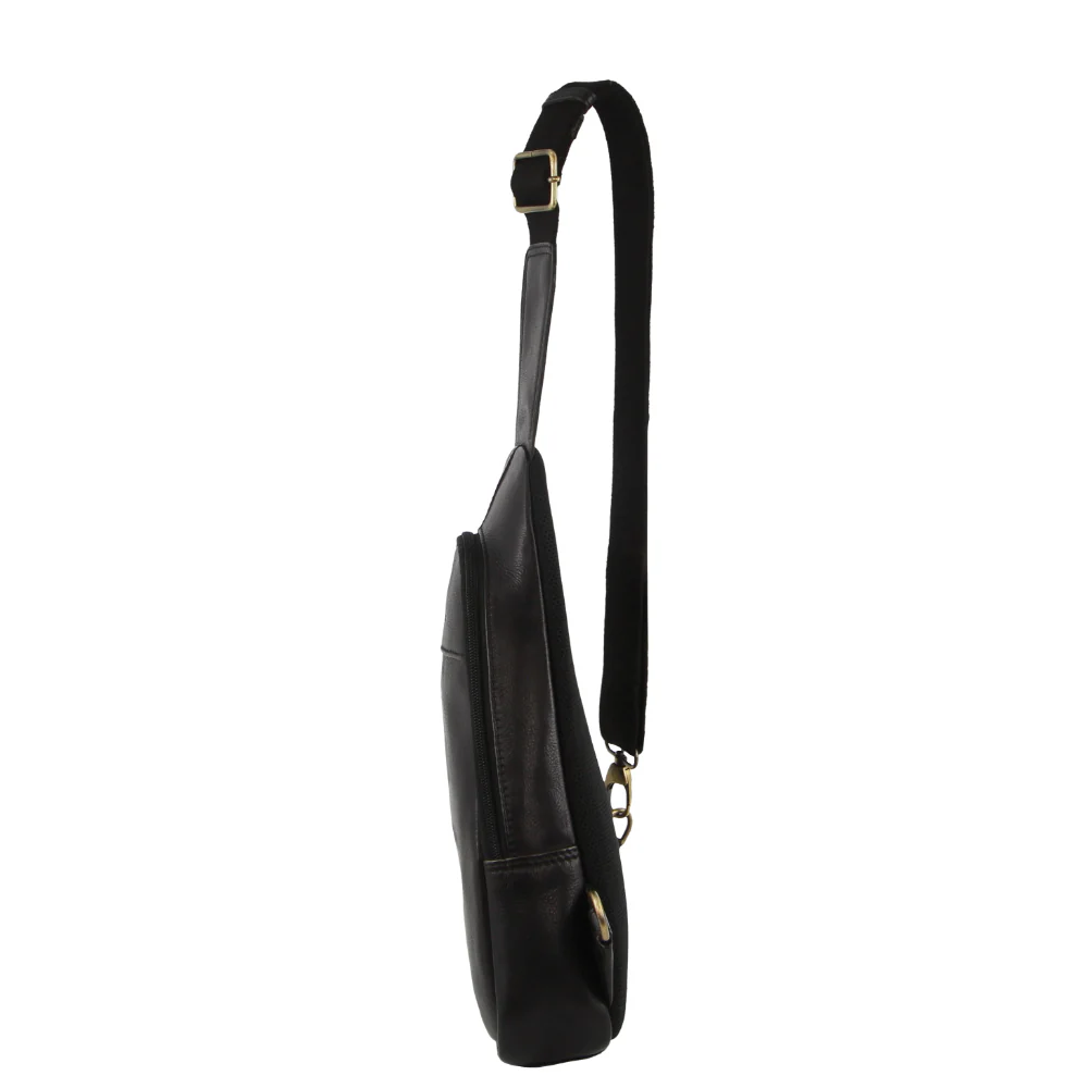 Pierre Cardin Men's Leather Sling Bag - Image 3