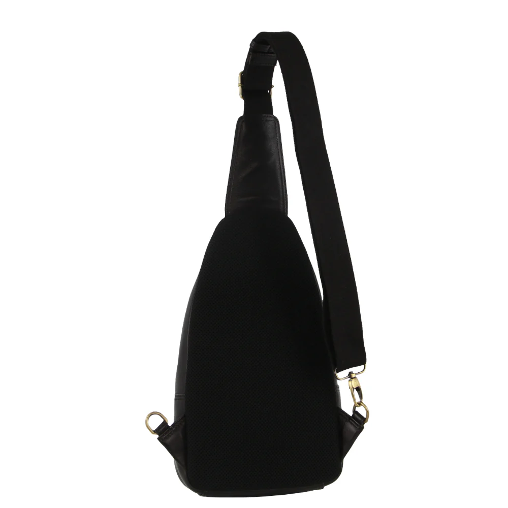 Pierre Cardin Men's Leather Sling Bag - Image 4