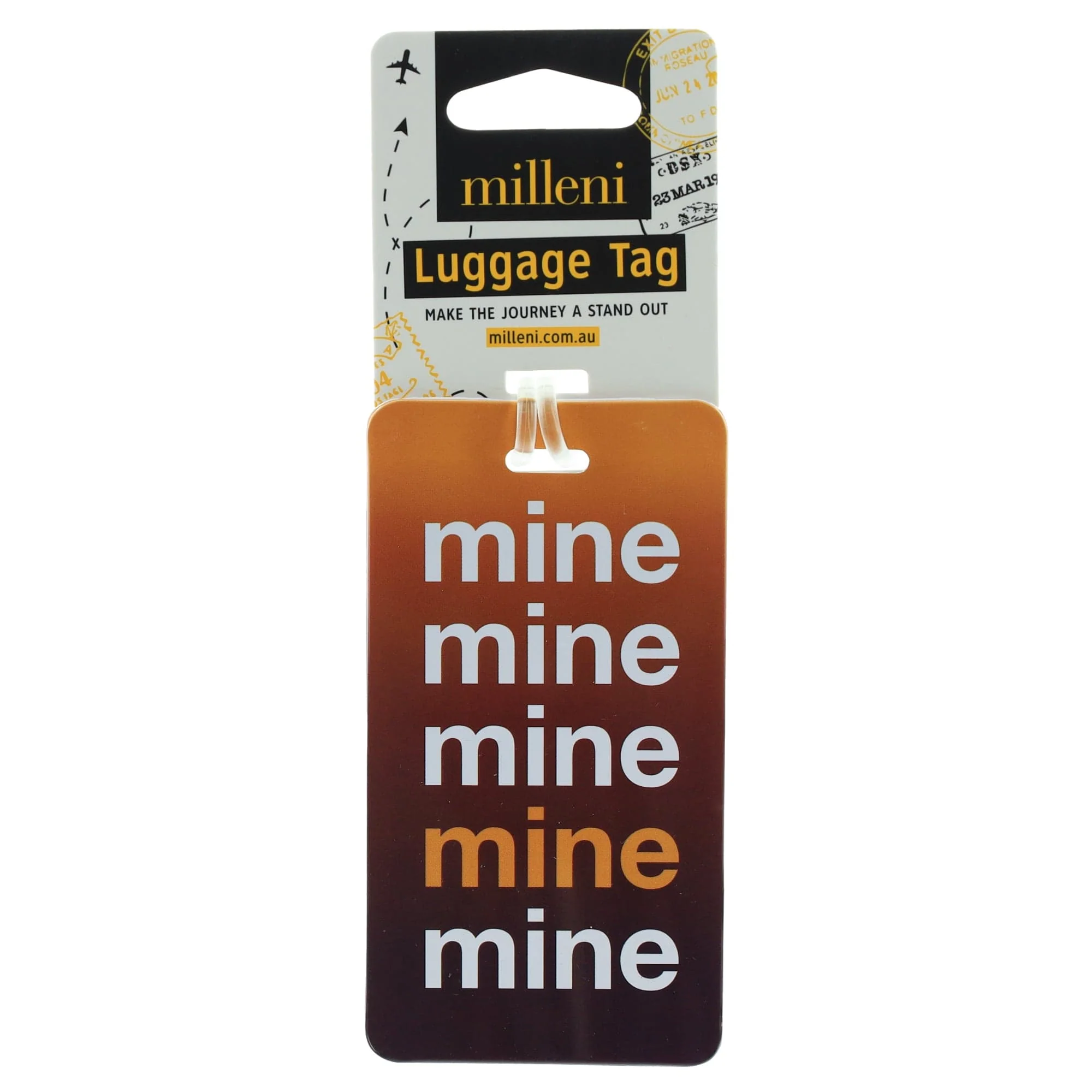 Mine Luggage Tag