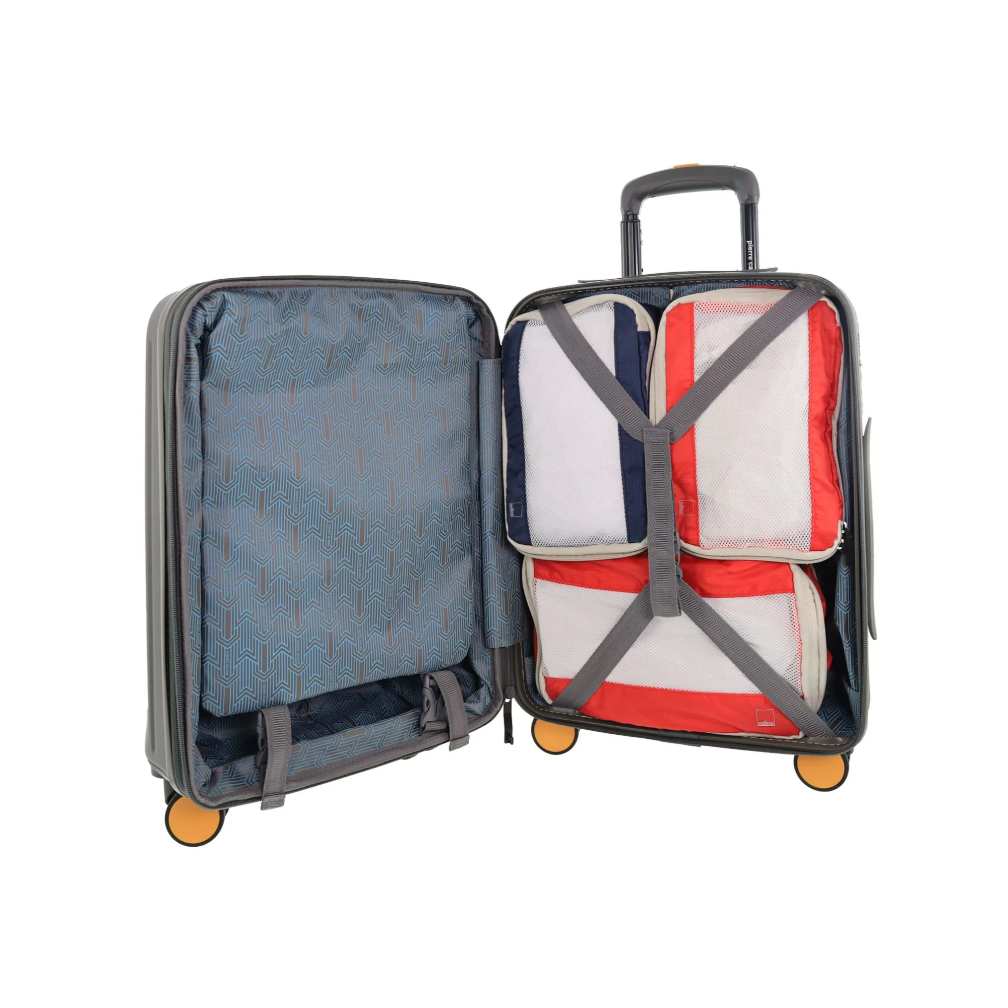 Pierre Cardin Classic 3-Piece Set Hard Shell Suitcase - Image 3