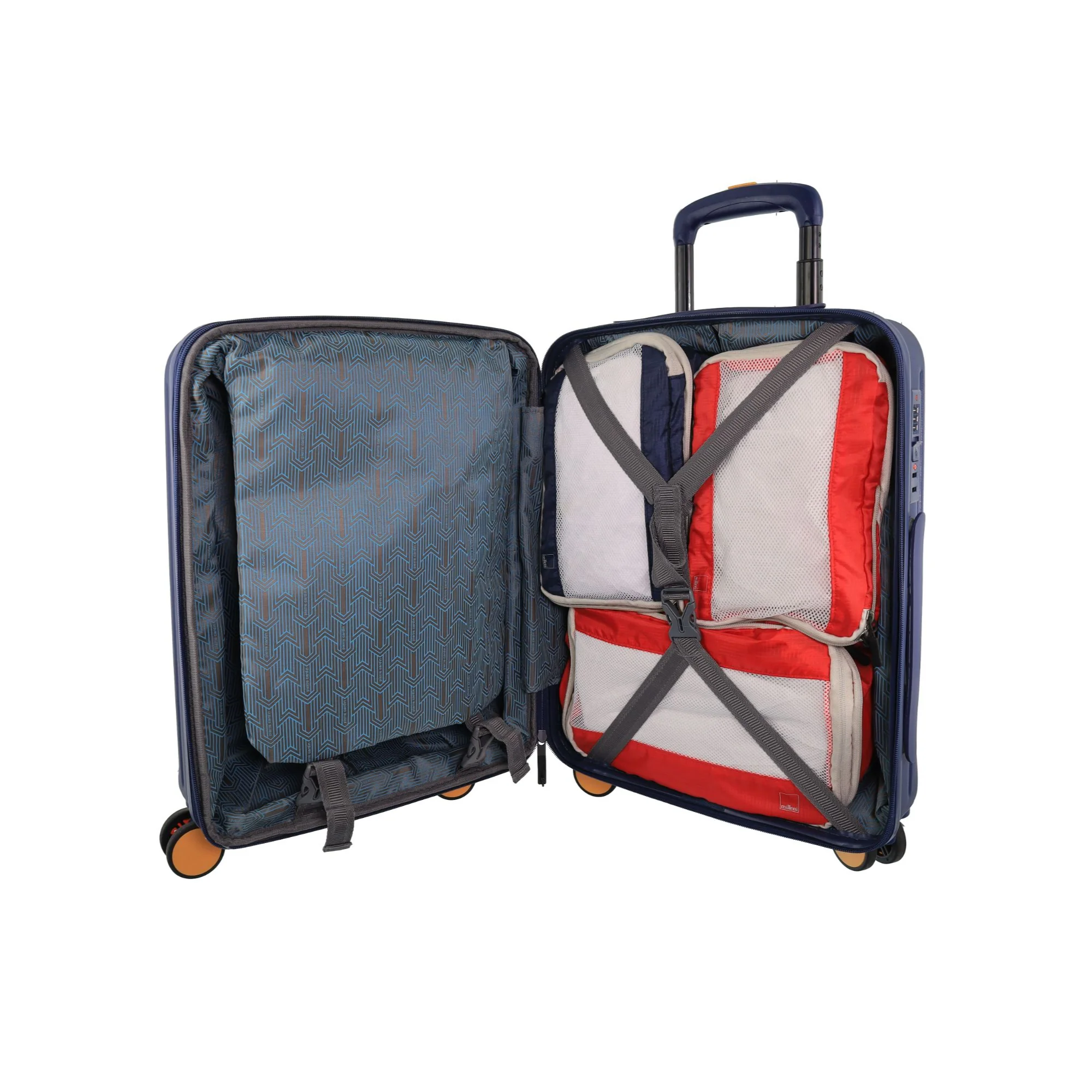 Pierre Cardin Classic 3-Piece Set Hard Shell Suitcase - Image 2
