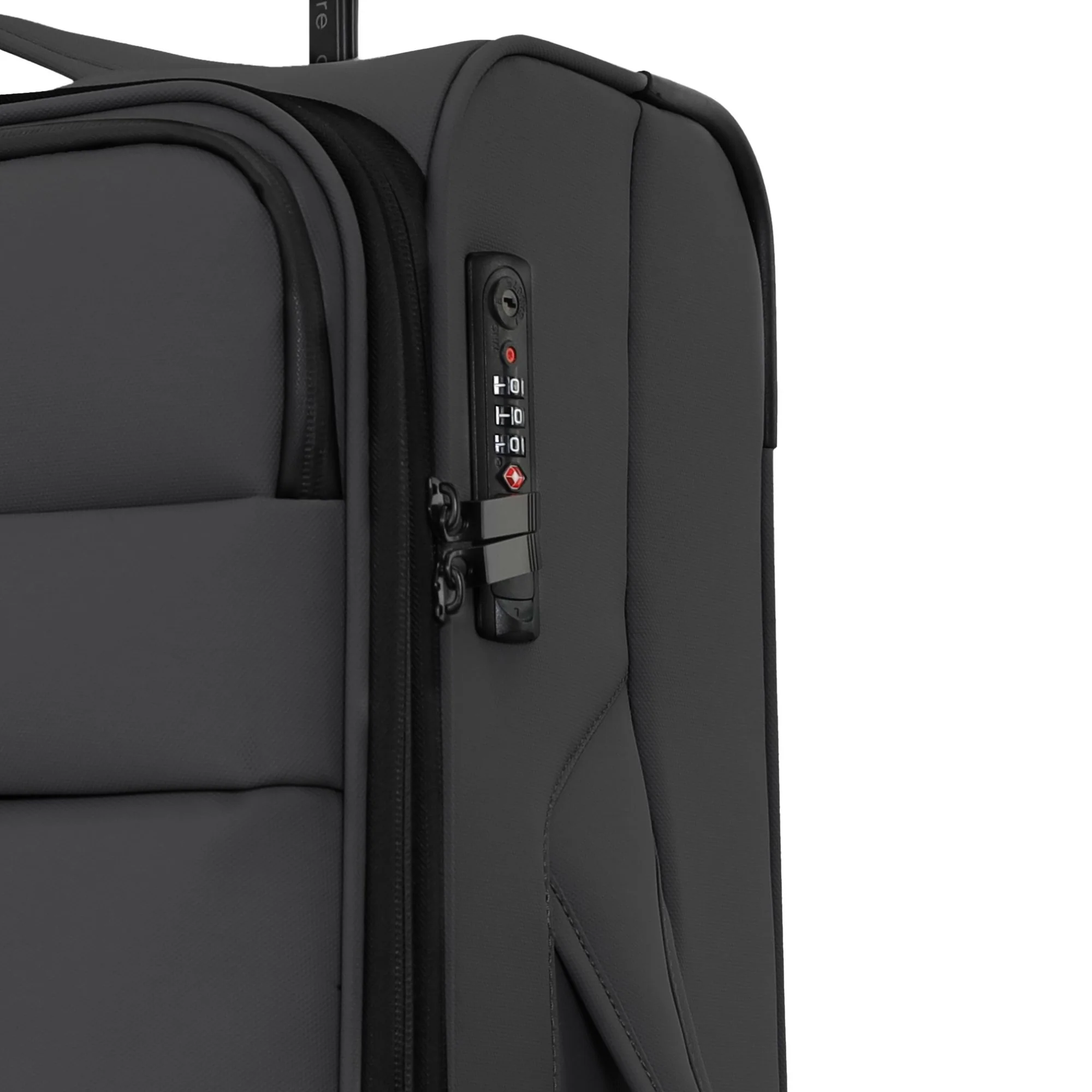 Pierre Cardin 3-Piece Set Soft Water-Repellent Suitcase - Image 13