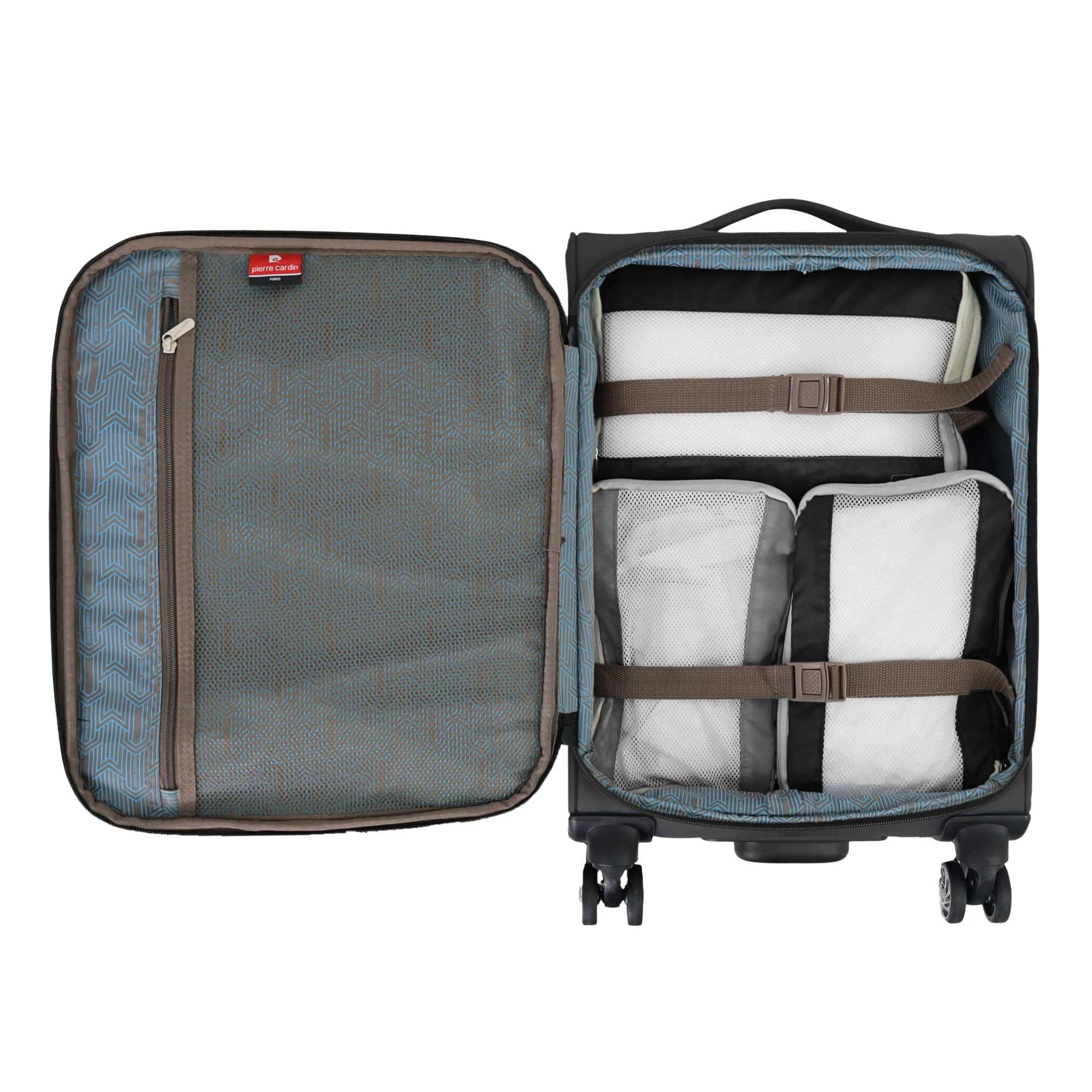 Pierre Cardin 3-Piece Set Soft Water-Repellent Suitcase - Image 3