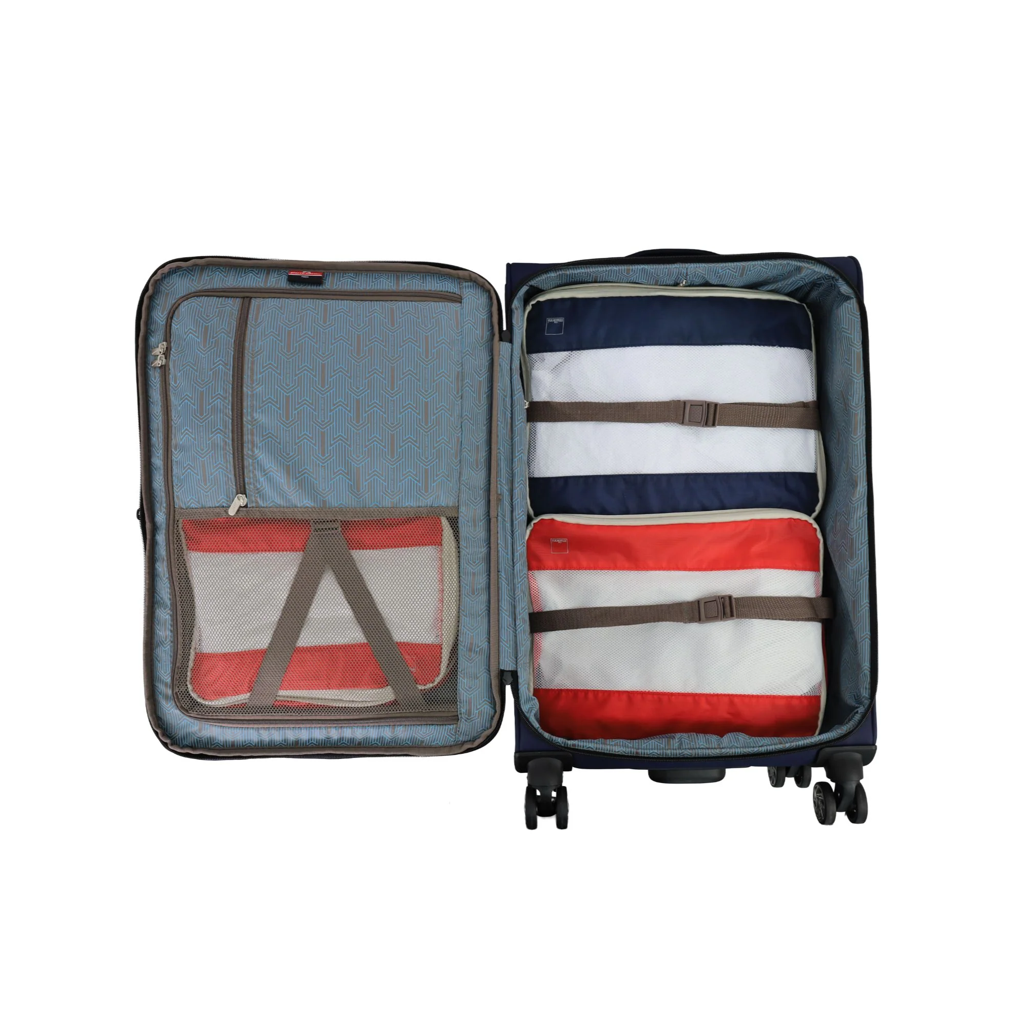 Pierre Cardin 3-Piece Set Soft Water-Repellent Suitcase - Image 11
