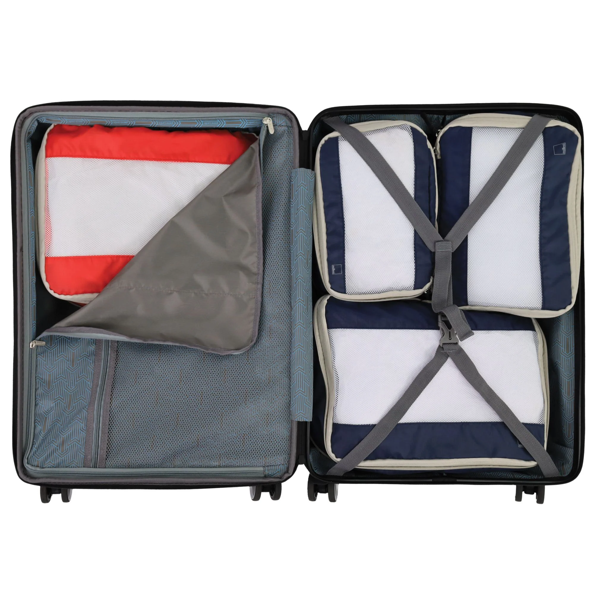 Pierre Cardin 3-Piece Set Travel Hard Shell Suitcase - Image 12