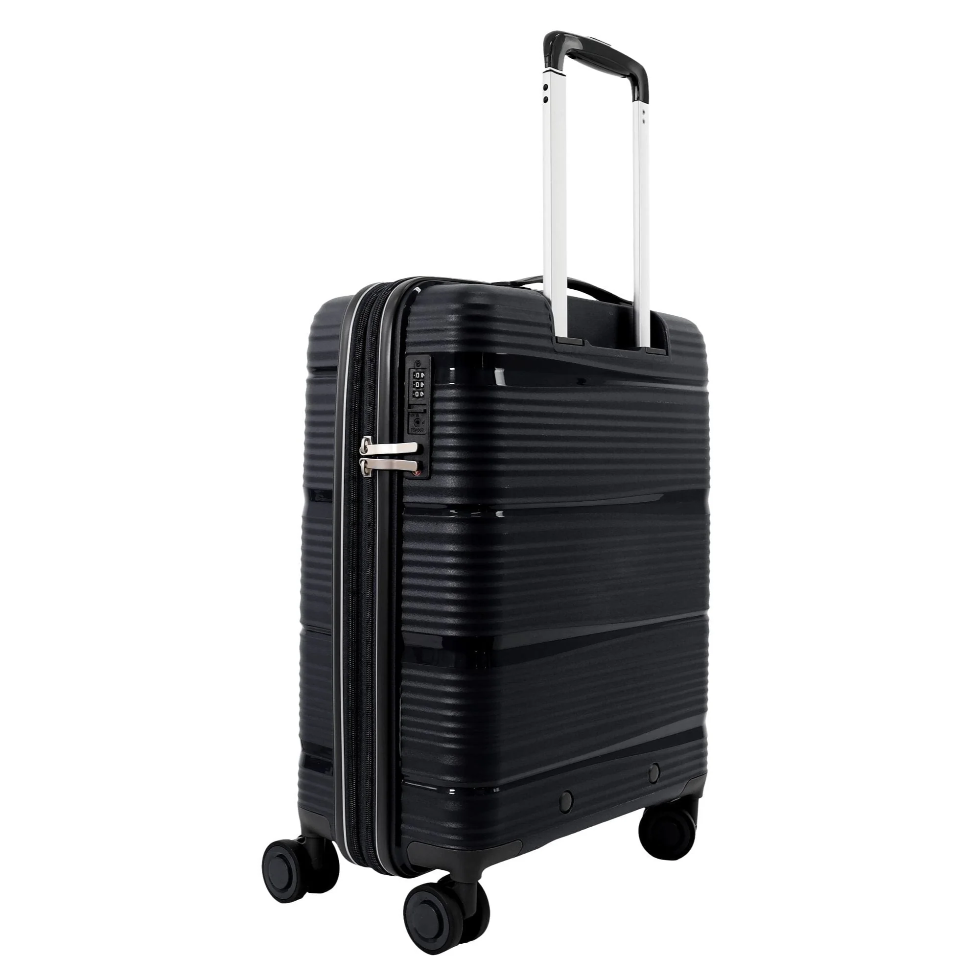 Pierre Cardin Normandy 54cm CABIN Hard Shell Suitcase - Image 3