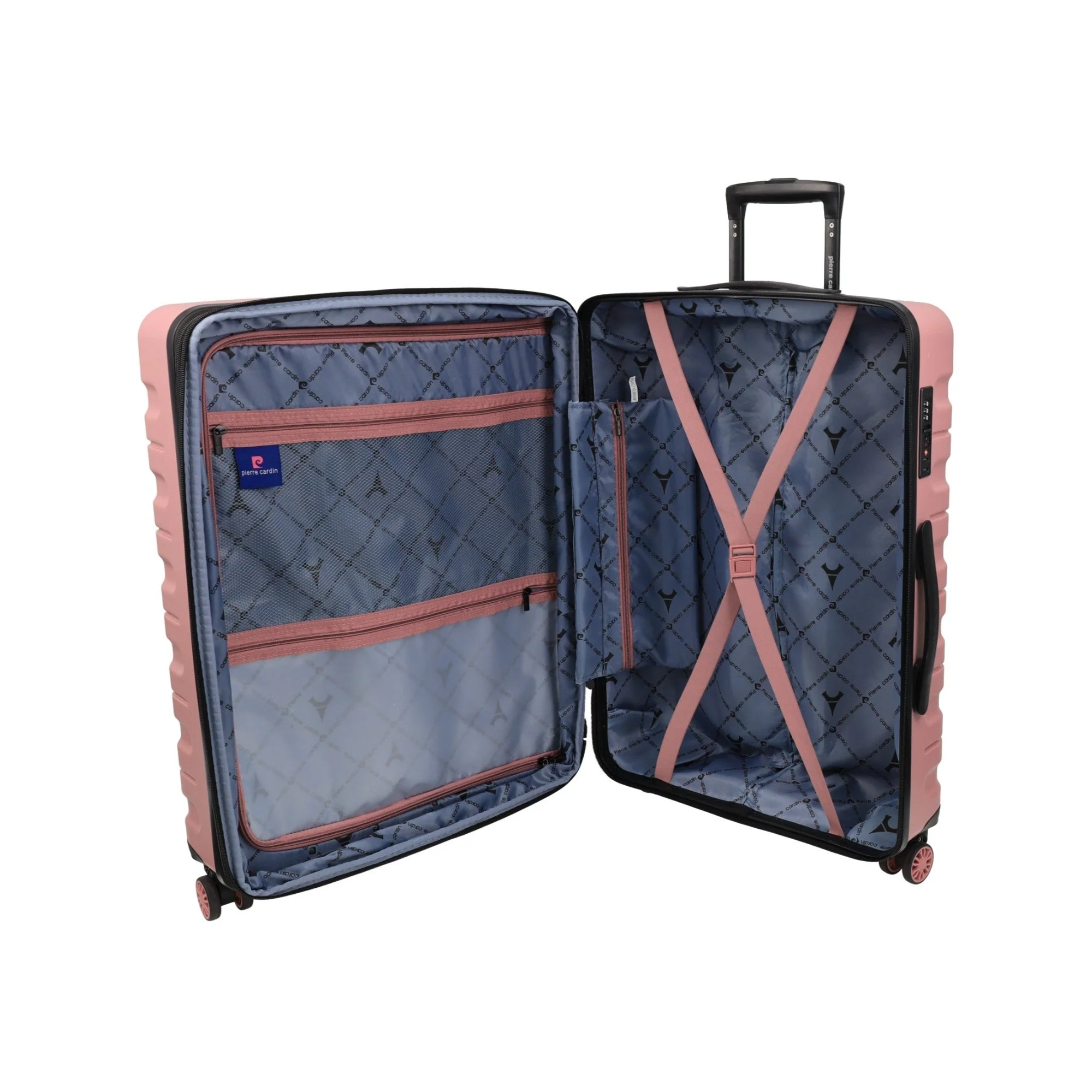 Pierre Cardin 80cm LARGE Hard Shell Suitcase - Image 5