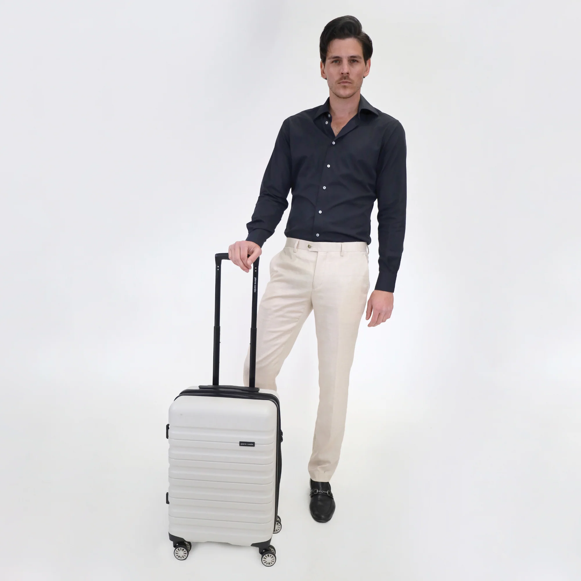 Pierre Cardin 80cm LARGE Hard Shell Suitcase - Image 2