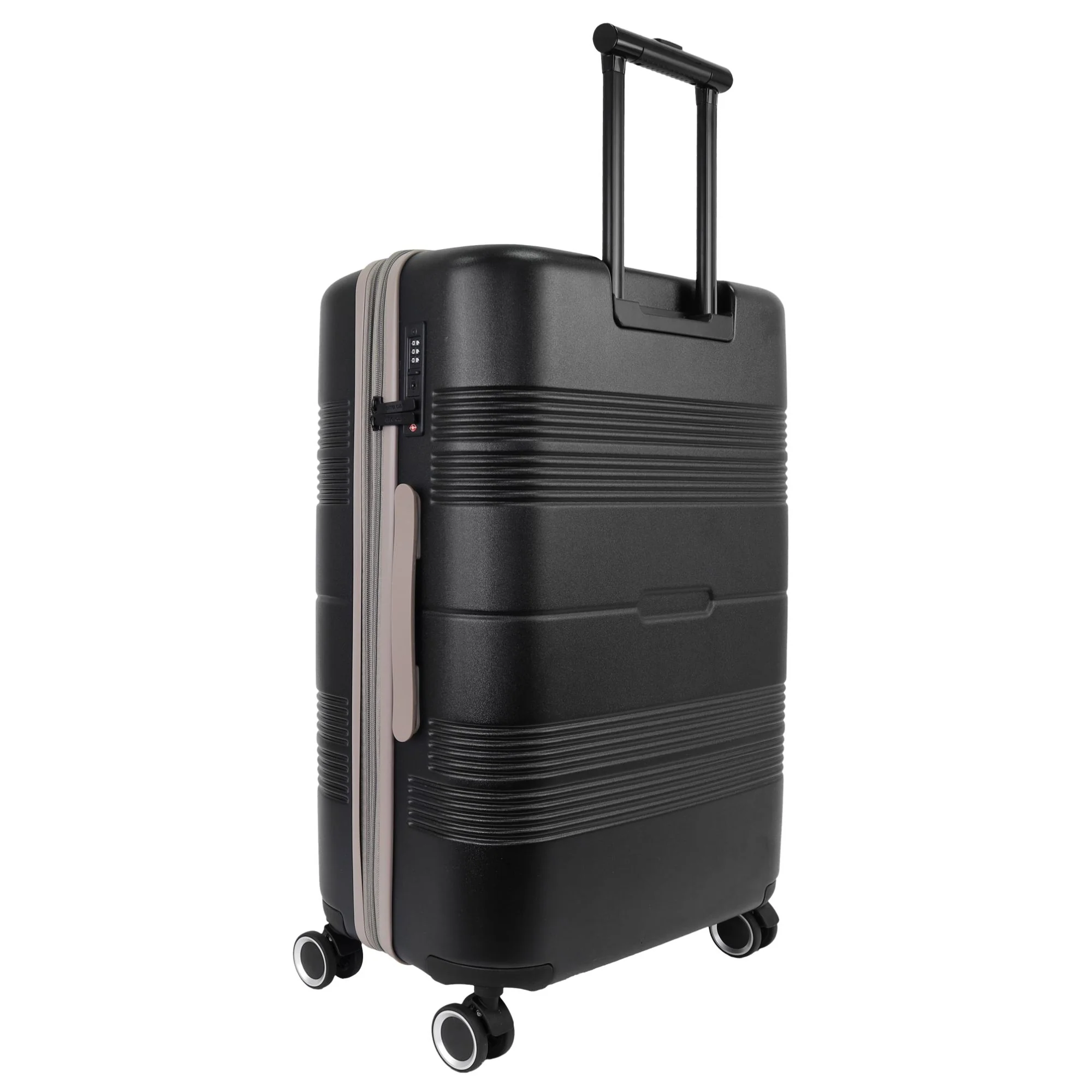 Pierre Cardin 70cm MEDIUM Travel Hard Shell Suitcase - Image 4