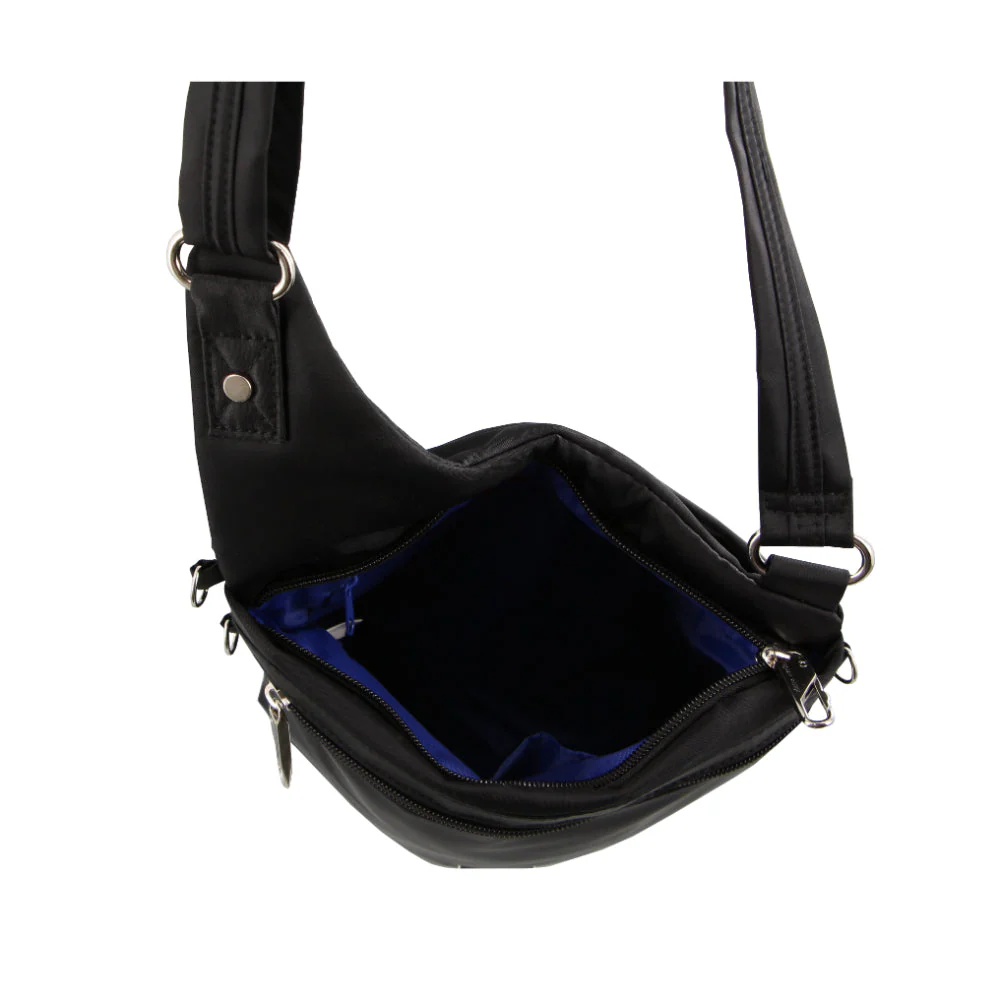 Pierre Cardin Nylon Anti-Theft Cross Body Bag - Image 5