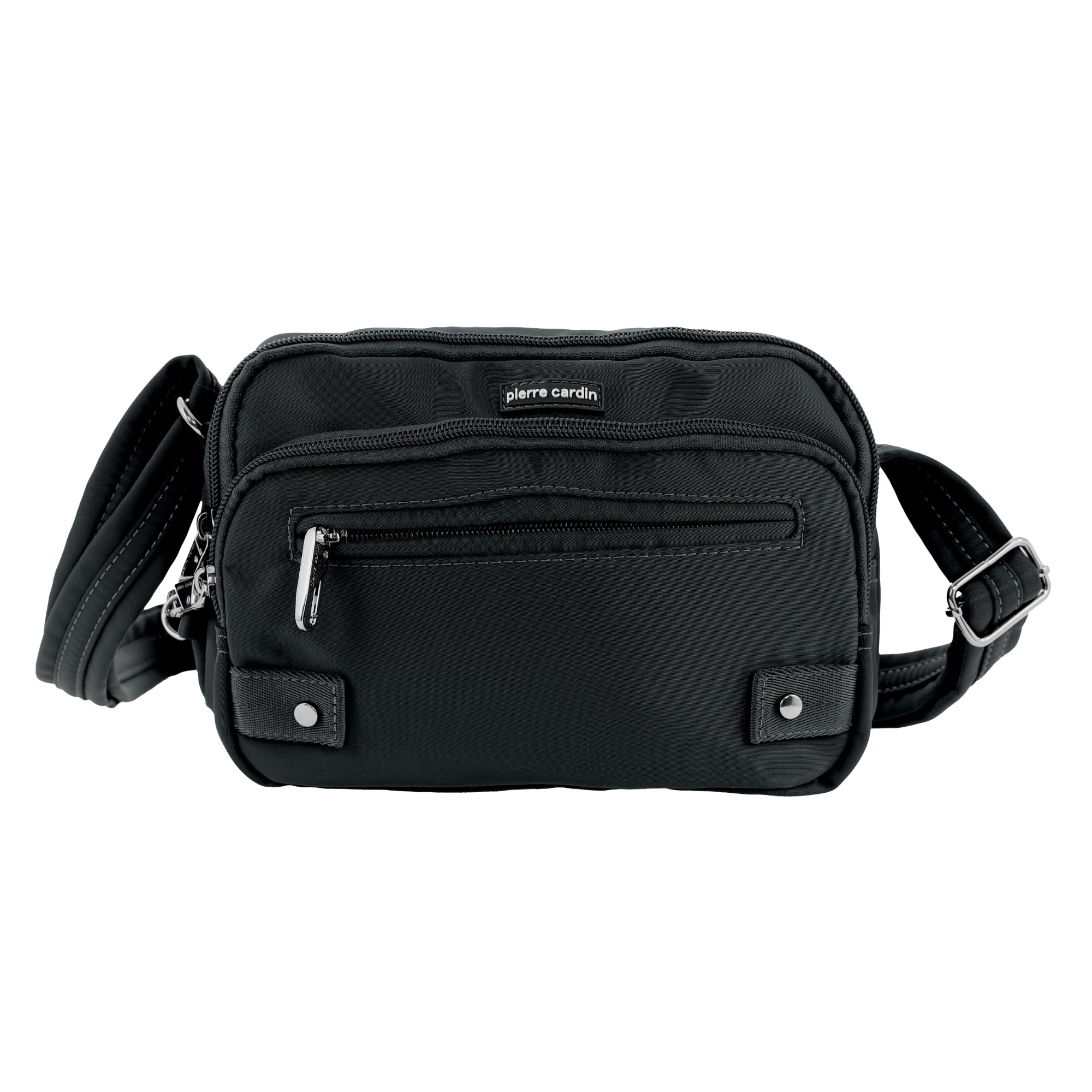 Pierre Cardin Nylon Anti-Theft Cross Body Bag - Image 3