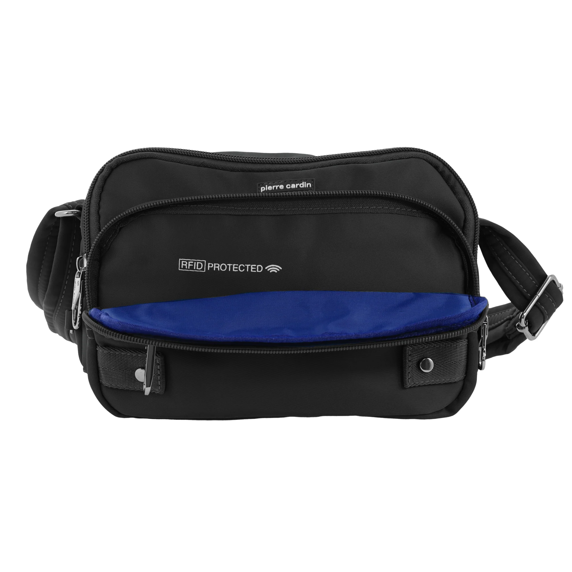 Pierre Cardin Nylon Anti-Theft Cross Body Bag - Image 4
