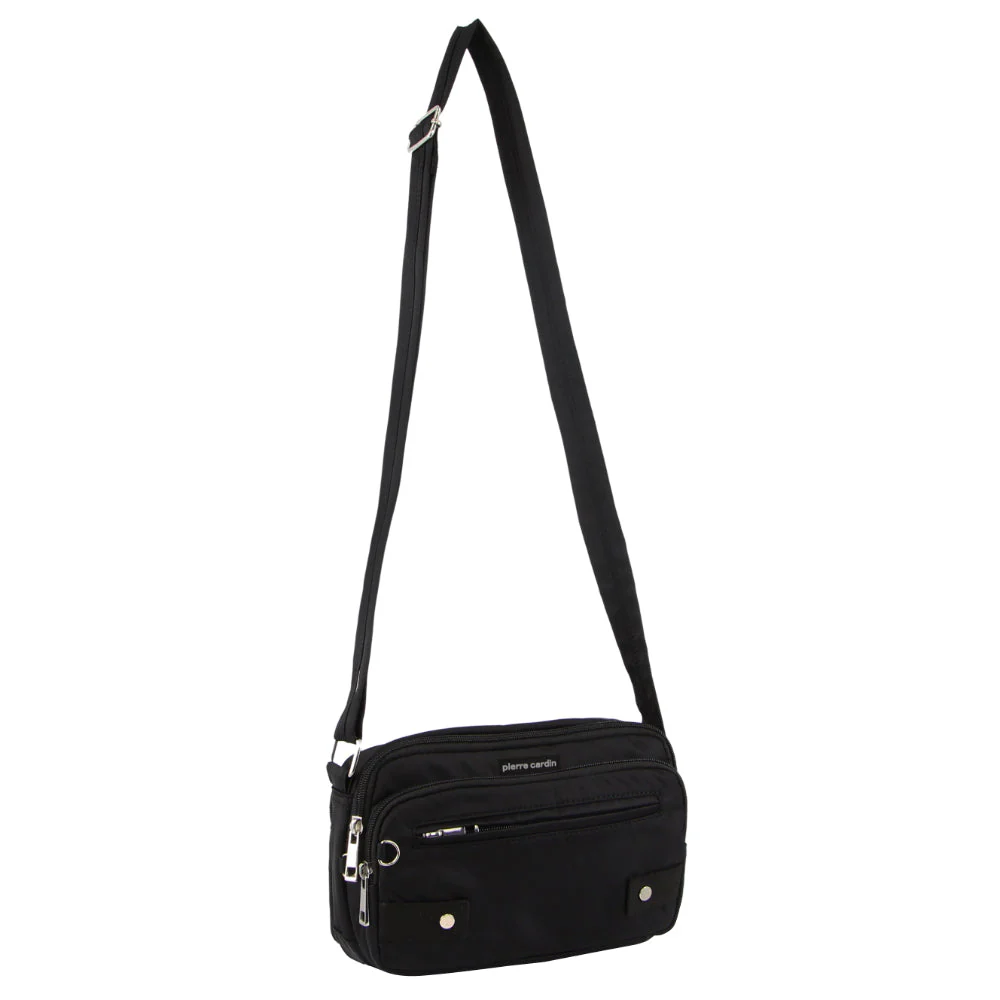 Pierre Cardin Nylon Anti-Theft Cross Body Bag - Image 6