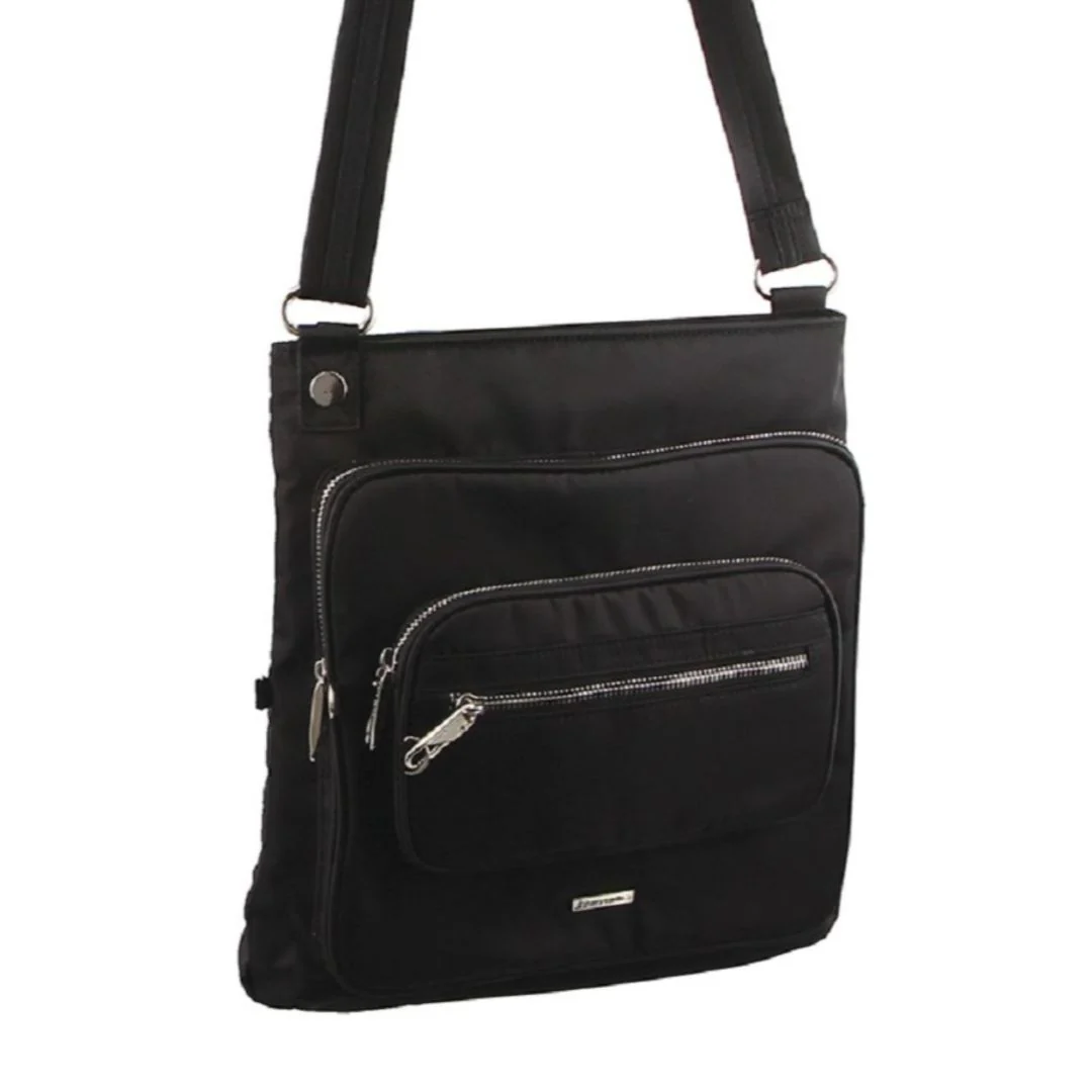 Pierre Cardin Nylon Anti-Theft Cross Body Bag - Image 3