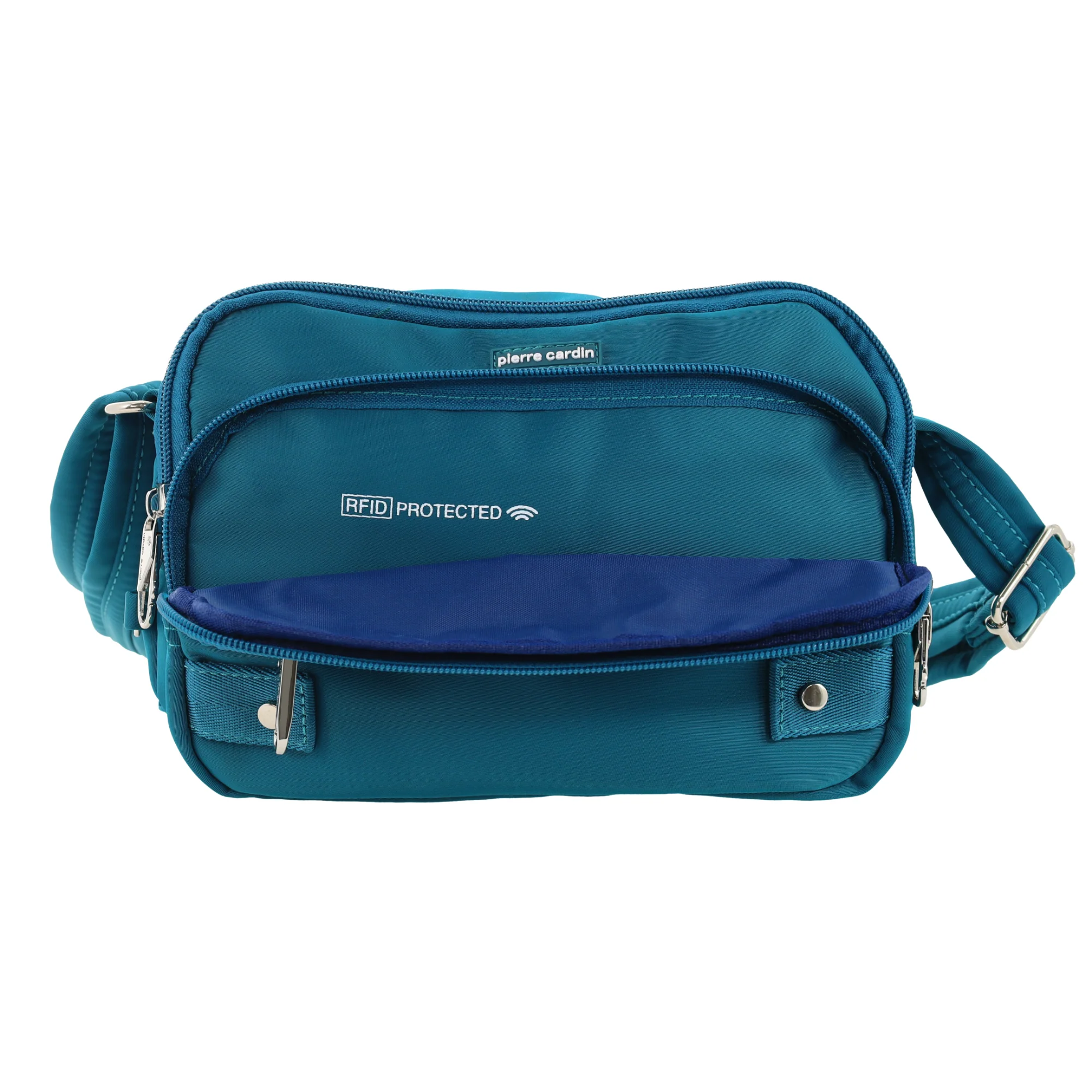Pierre Cardin Nylon Anti-Theft Cross Body Bag - Image 6