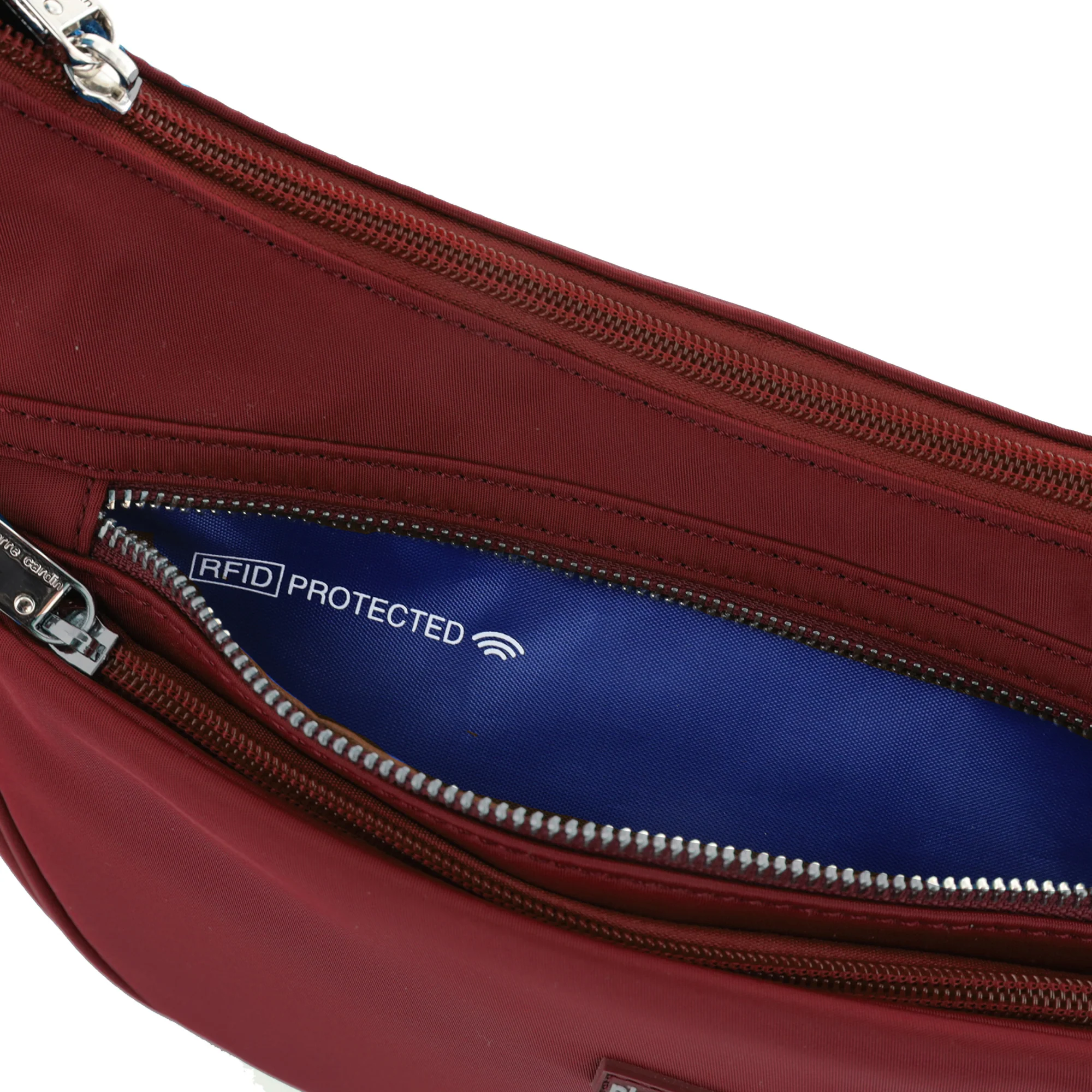 Pierre Cardin Nylon Anti-Theft Cross Body Bag - Image 3
