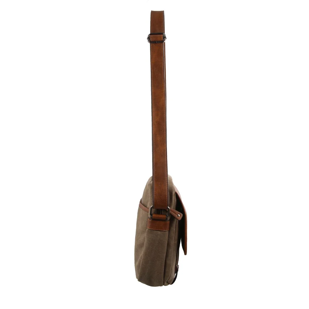 Pierre Cardin Canvas Cross Body Bag - Image 2
