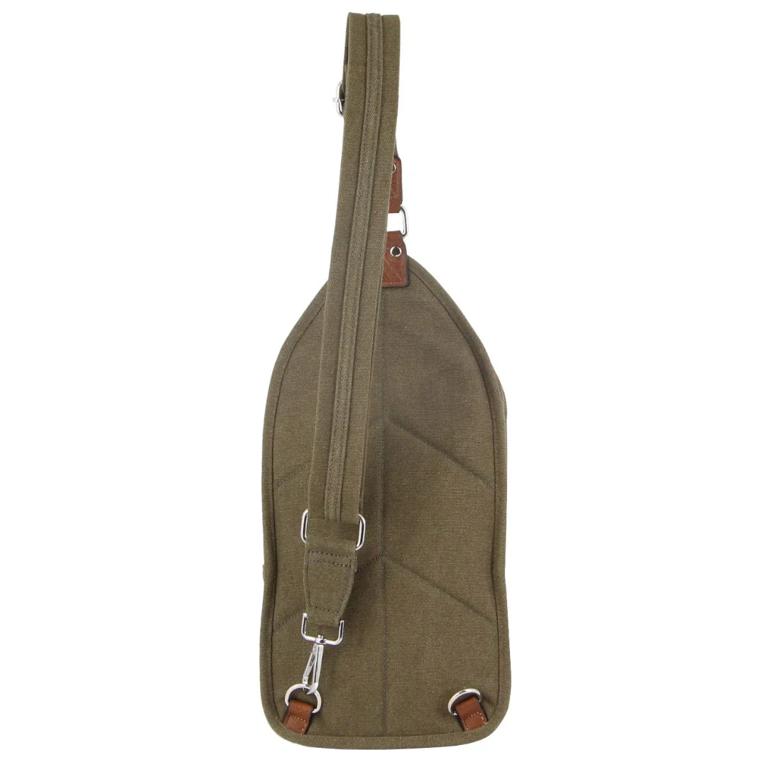 Pierre Cardin Canvas Cross Body Bag - Image 4