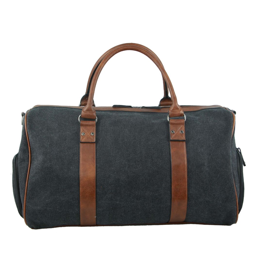 Pierre Cardin Canvas Overnight Duffle Bag - Image 4