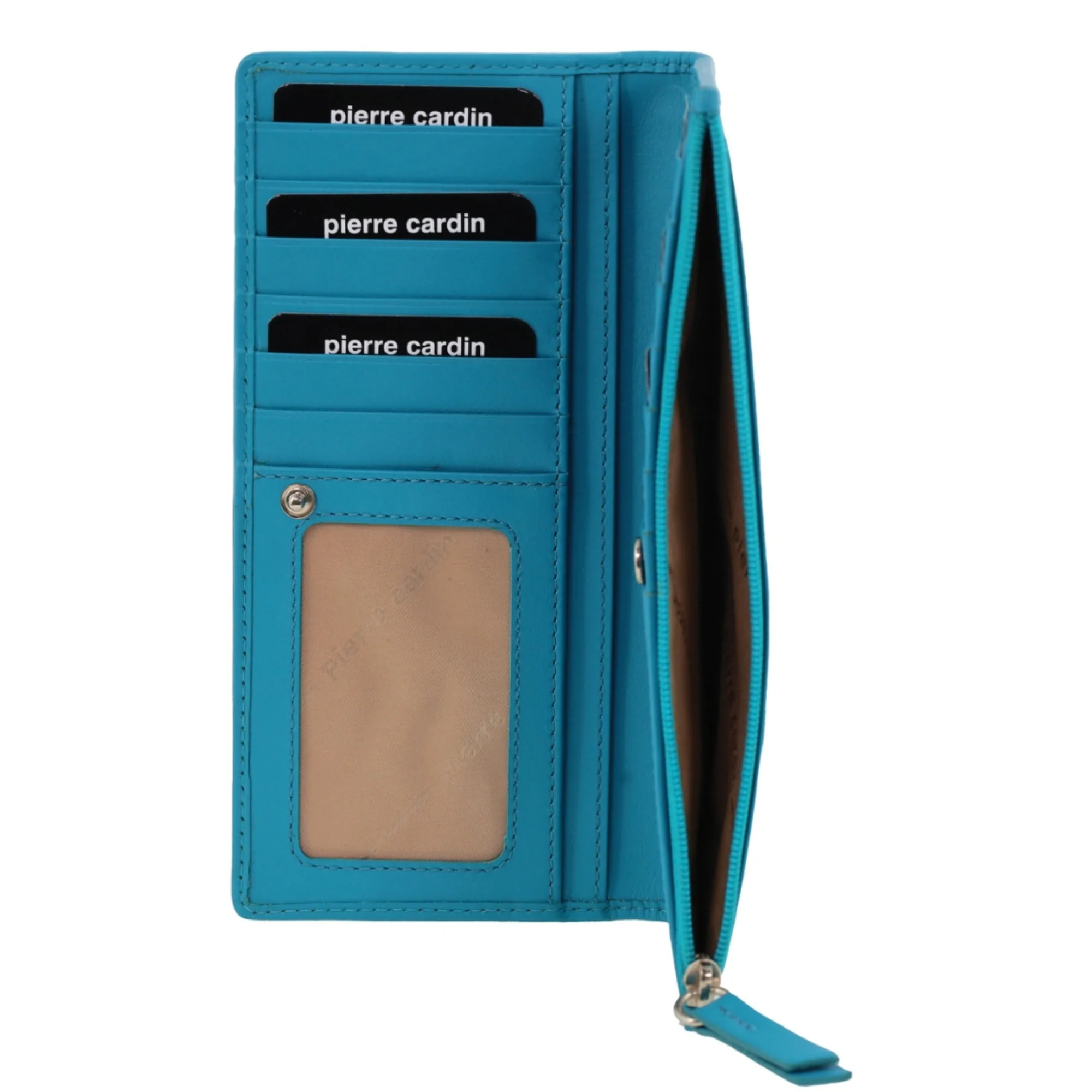 Pierre Cardin Genuine Ladies Leather Bi-Fold Wallet - Image 3