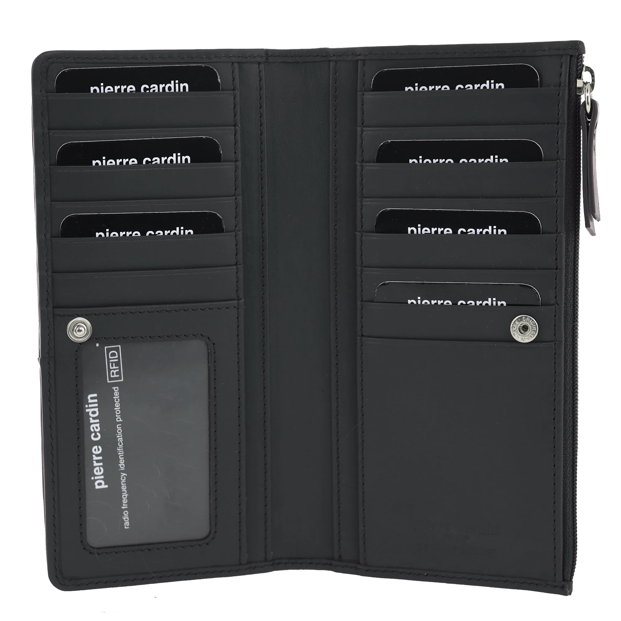 Pierre Cardin Genuine Ladies Leather Bi-Fold Wallet - Image 3
