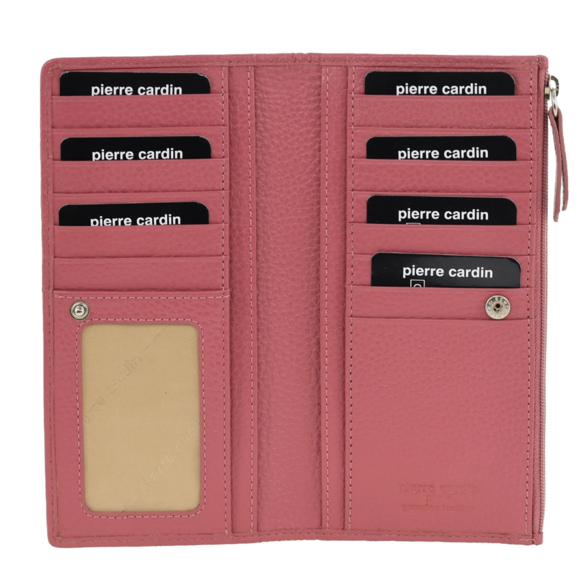 Pierre Cardin Genuine Ladies Leather Bi-Fold Wallet - Image 2