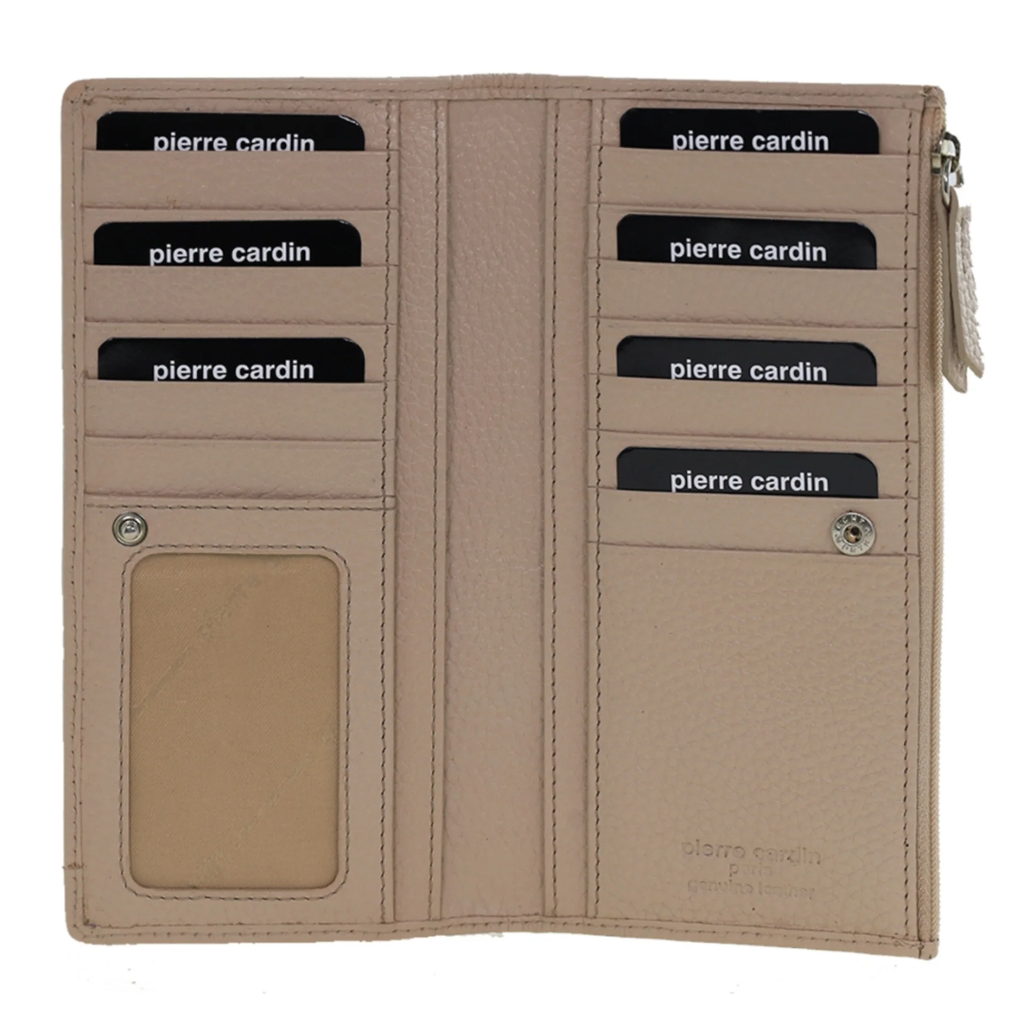 Pierre Cardin Genuine Ladies Leather Bi-Fold Wallet - Image 2