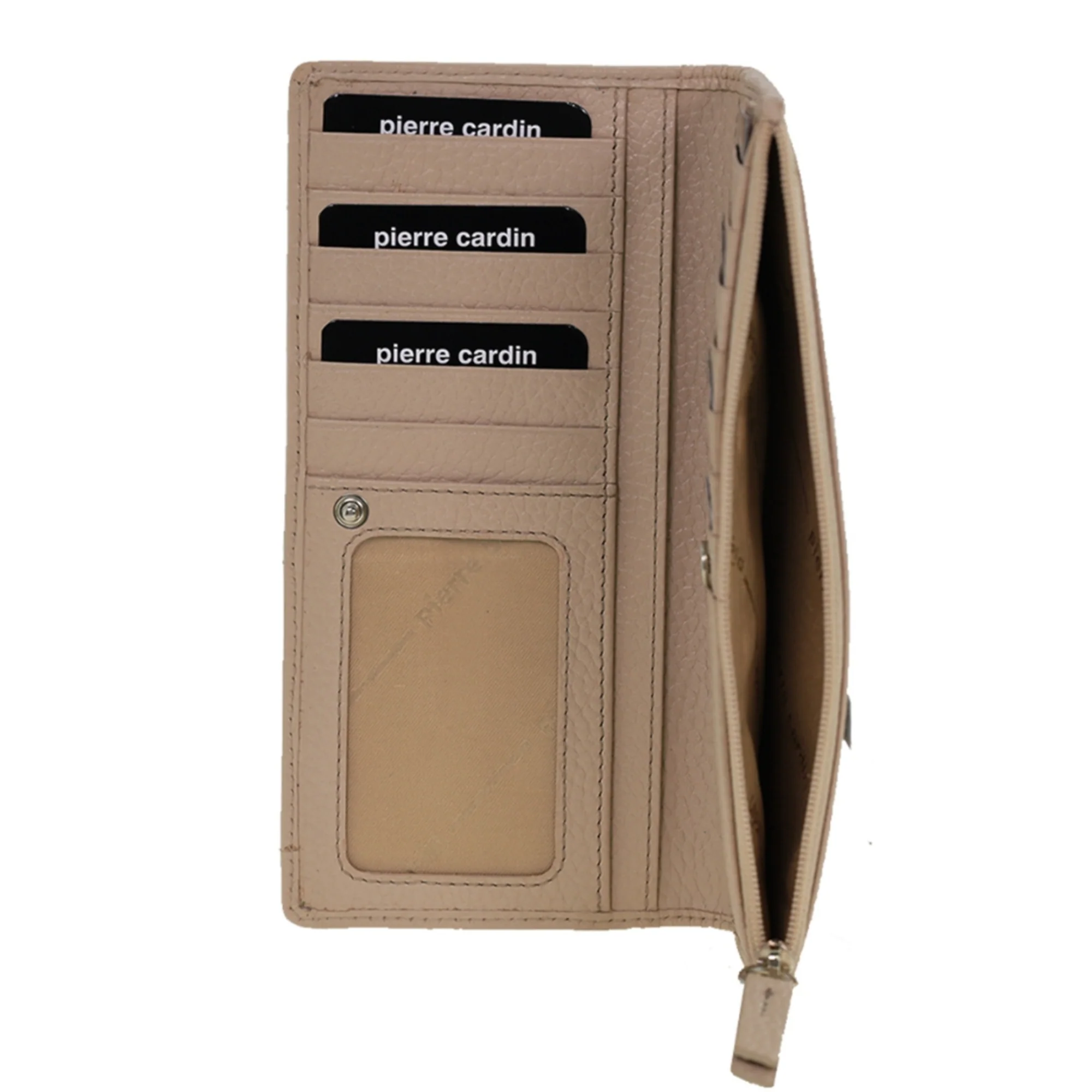 Pierre Cardin Genuine Ladies Leather Bi-Fold Wallet - Image 3