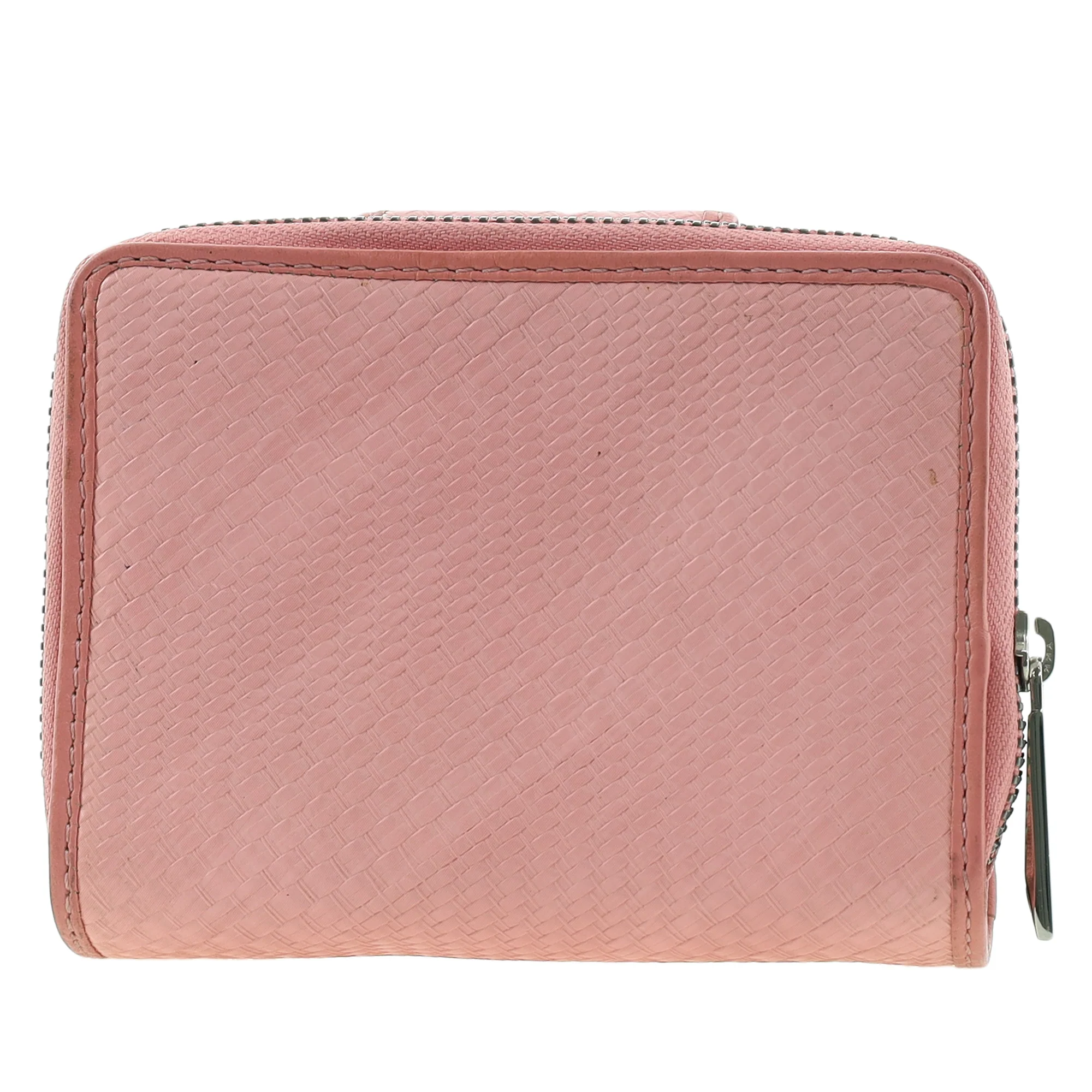 Pierre Cardin Genuine Leather Ladies Bi-Fold Wallet with Zip Coin Section in Pink - Image 5