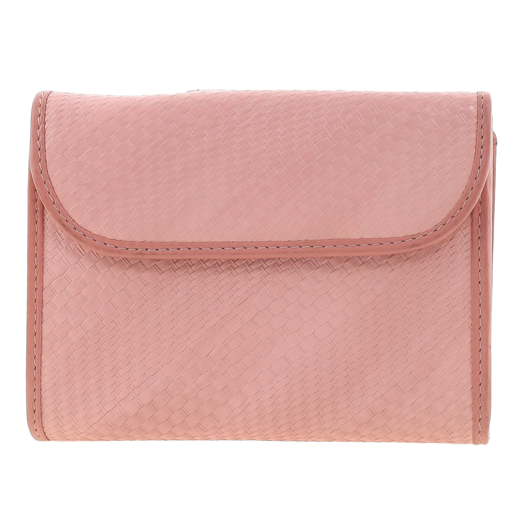 Pierre Cardin Genuine Leather Ladies Tri-Fold Wallet in Pink - Image 5