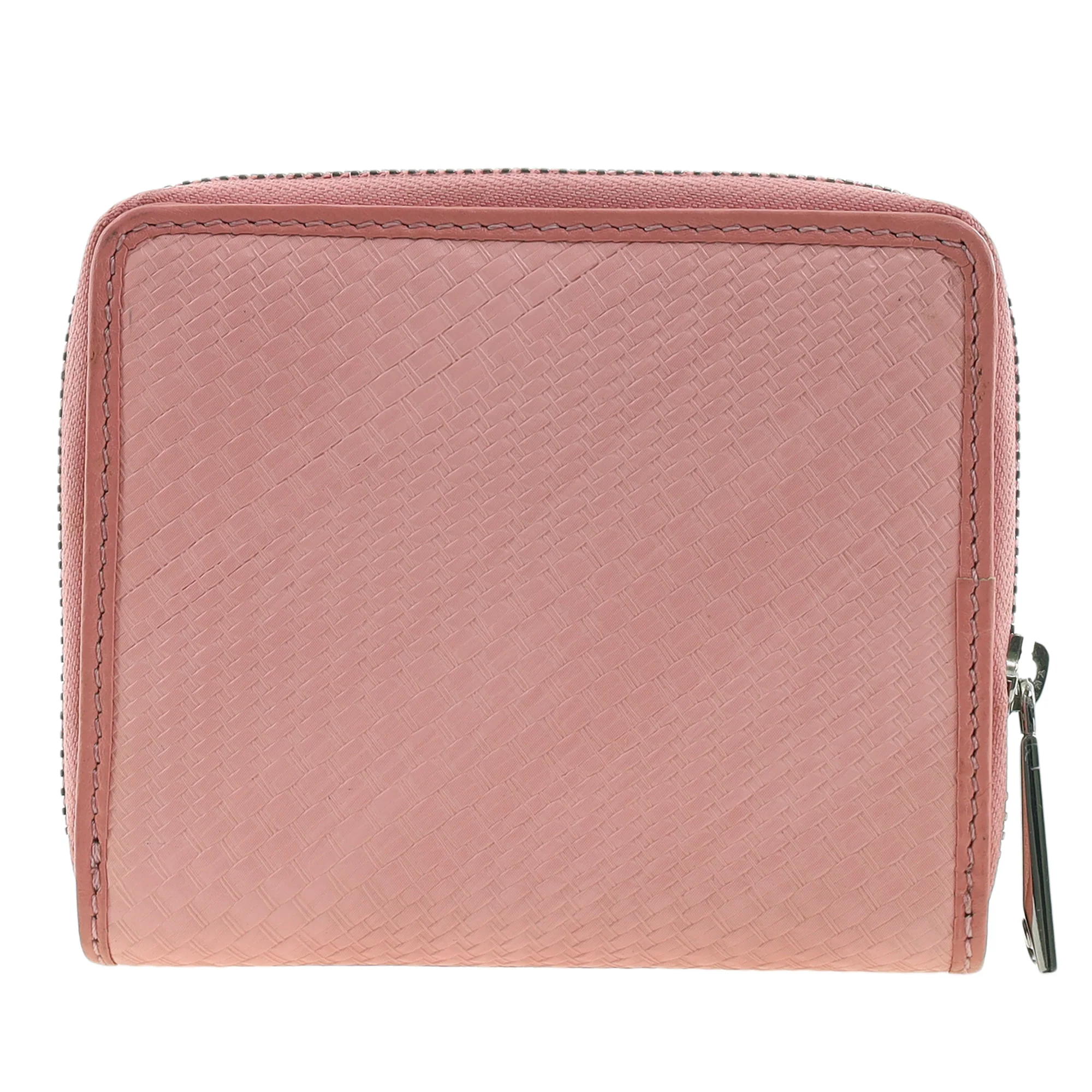 Pierre Cardin Genuine Leather Ladies Ziparound Wallet in Pink - Image 3