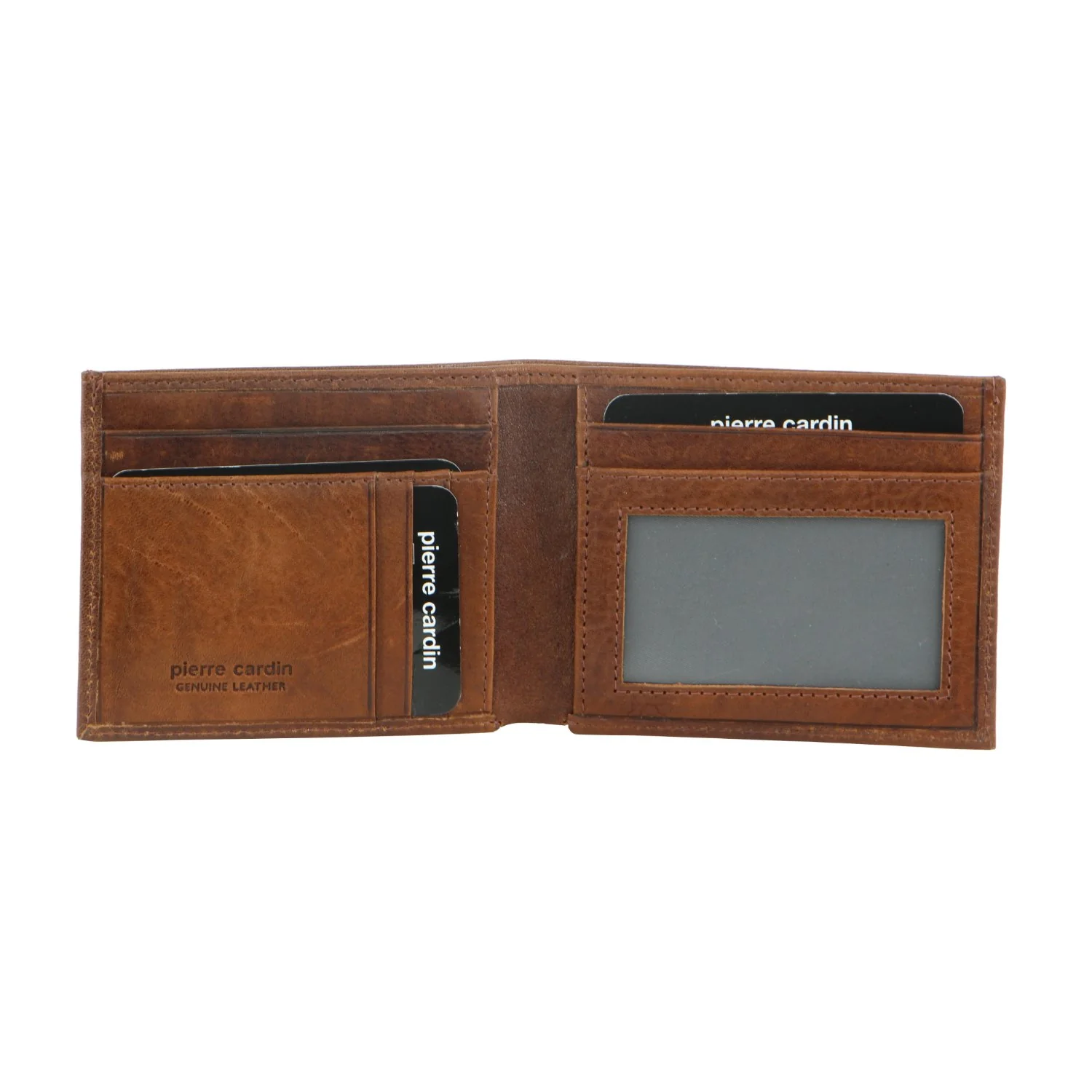 Pierre Cardin Italian Leather Bi-Fold Men's Wallet - Image 2