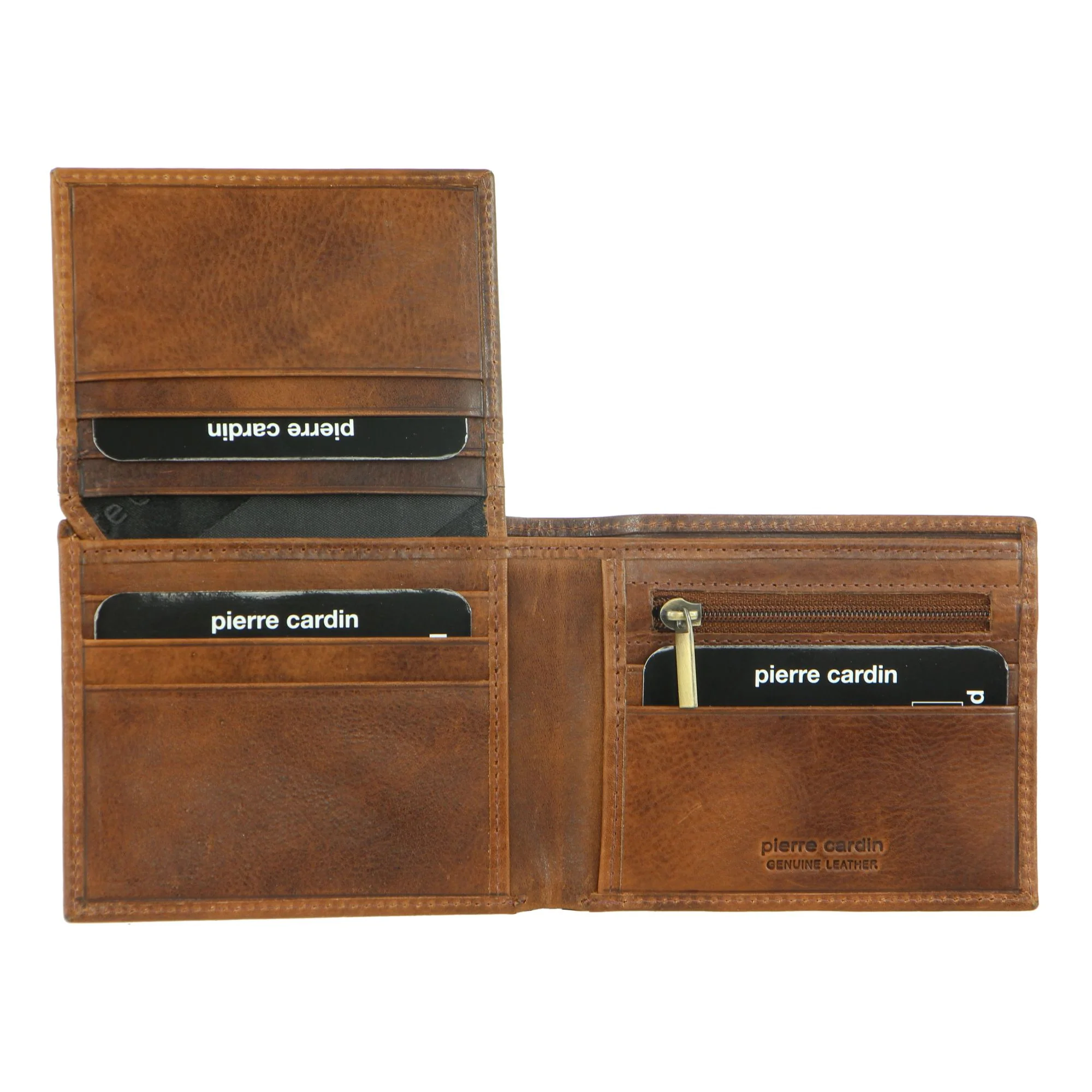 Pierre Cardin Italian Leather Bi-Fold Men's Wallet - Image 3