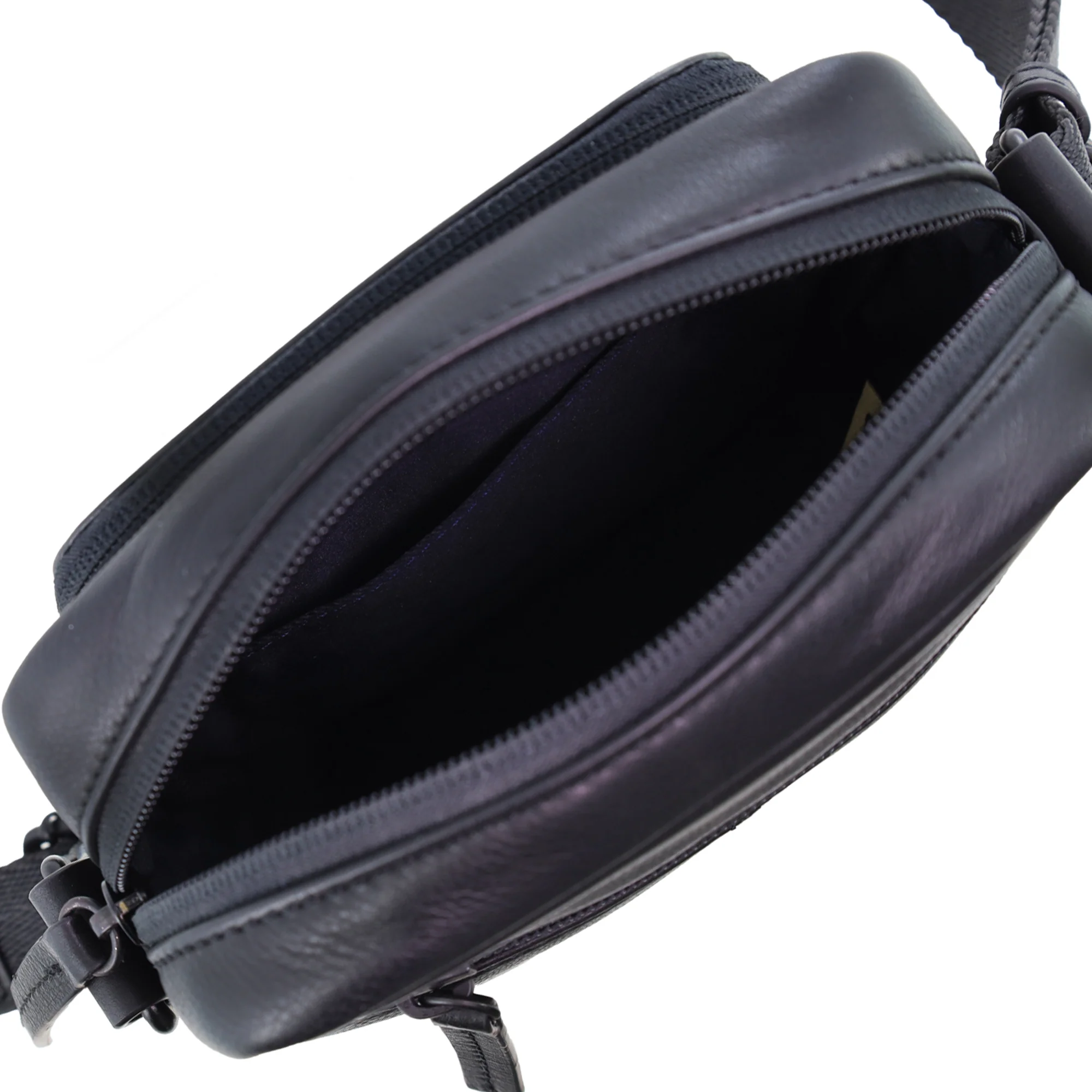 Pierre Cardin Men's Leather Classic Crossbody Bag - Image 5