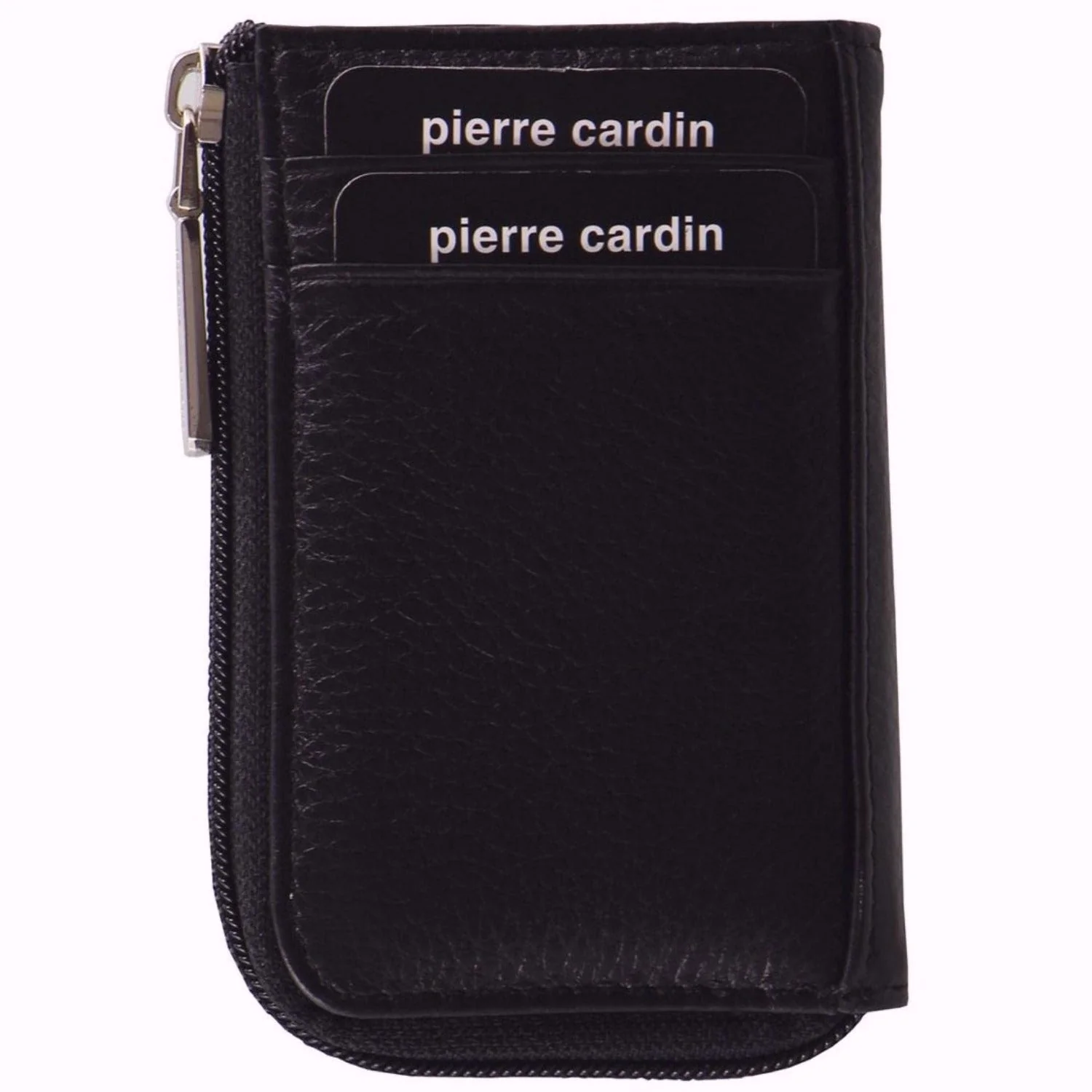 Pierre Cardin Italian Leather Key + Credit Card Holder
