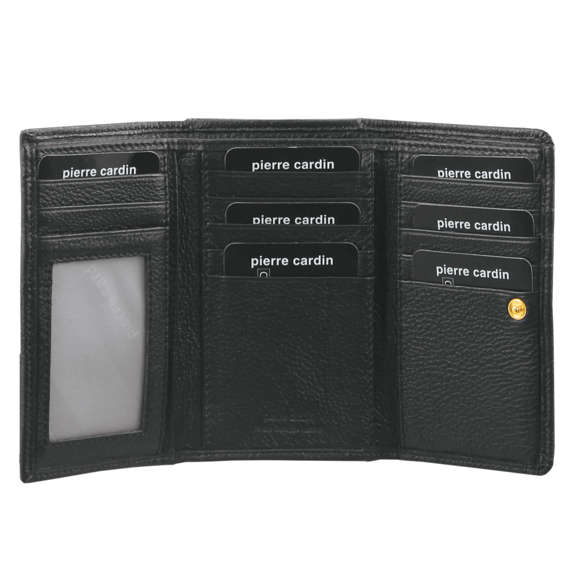 Pierre Cardin Leather Ladies Tri-Fold Wallet - Image 2