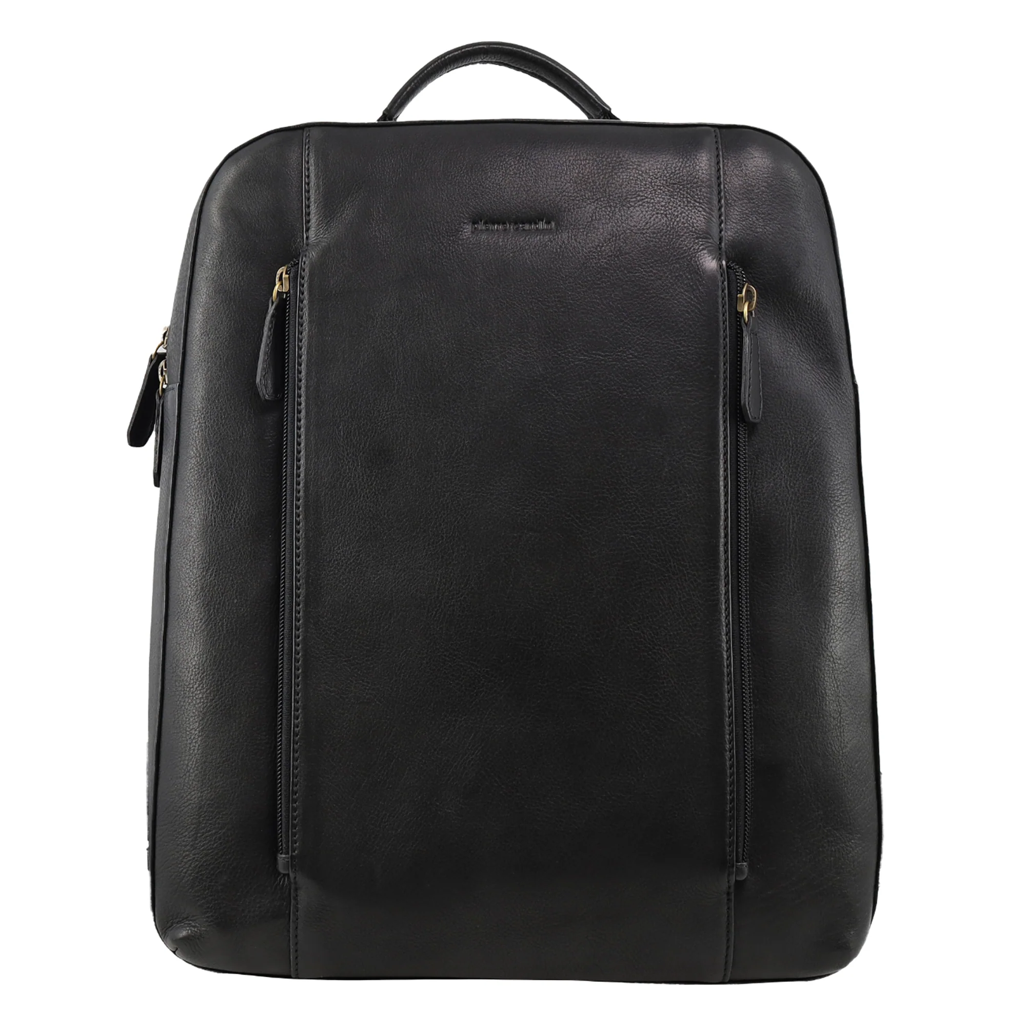Pierre Cardin Men's Leather Functional Business/Laptop Backpack - Image 3