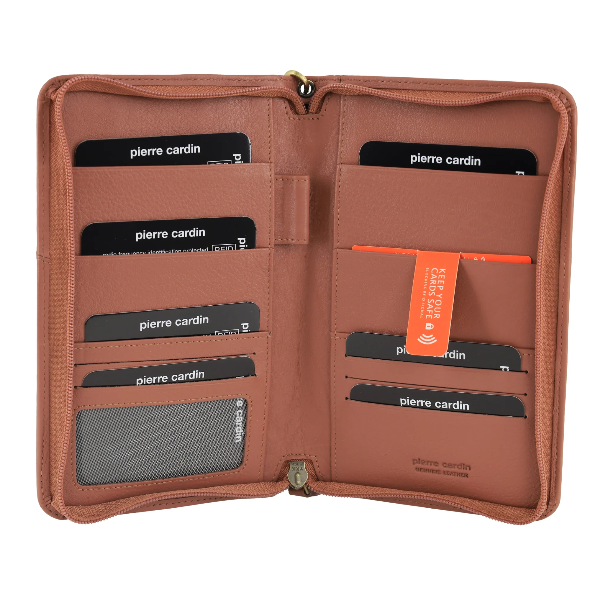 Pierre Cardin Italian Leather Passport Wallet - Image 2