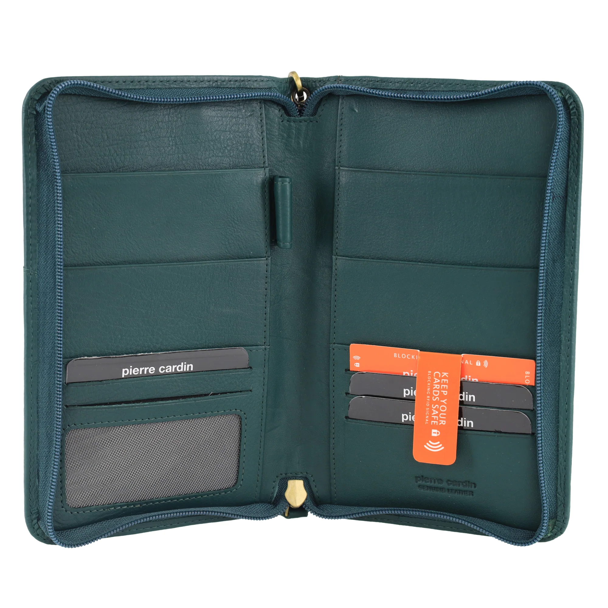 Pierre Cardin Italian Leather Passport Wallet - Image 2