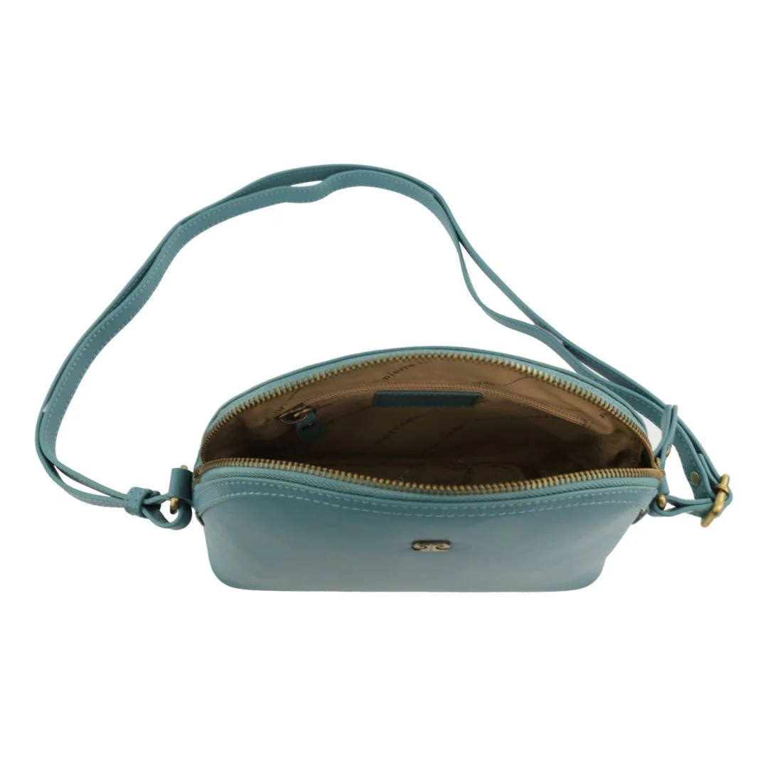 Pierre Cardin Ladies Leather Sleek Crossbody Bag - Image 2