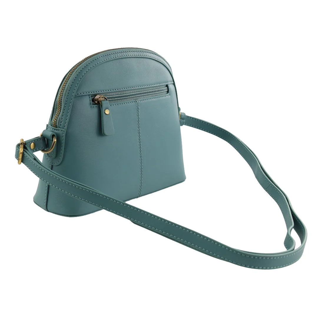 Pierre Cardin Ladies Leather Sleek Crossbody Bag - Image 4