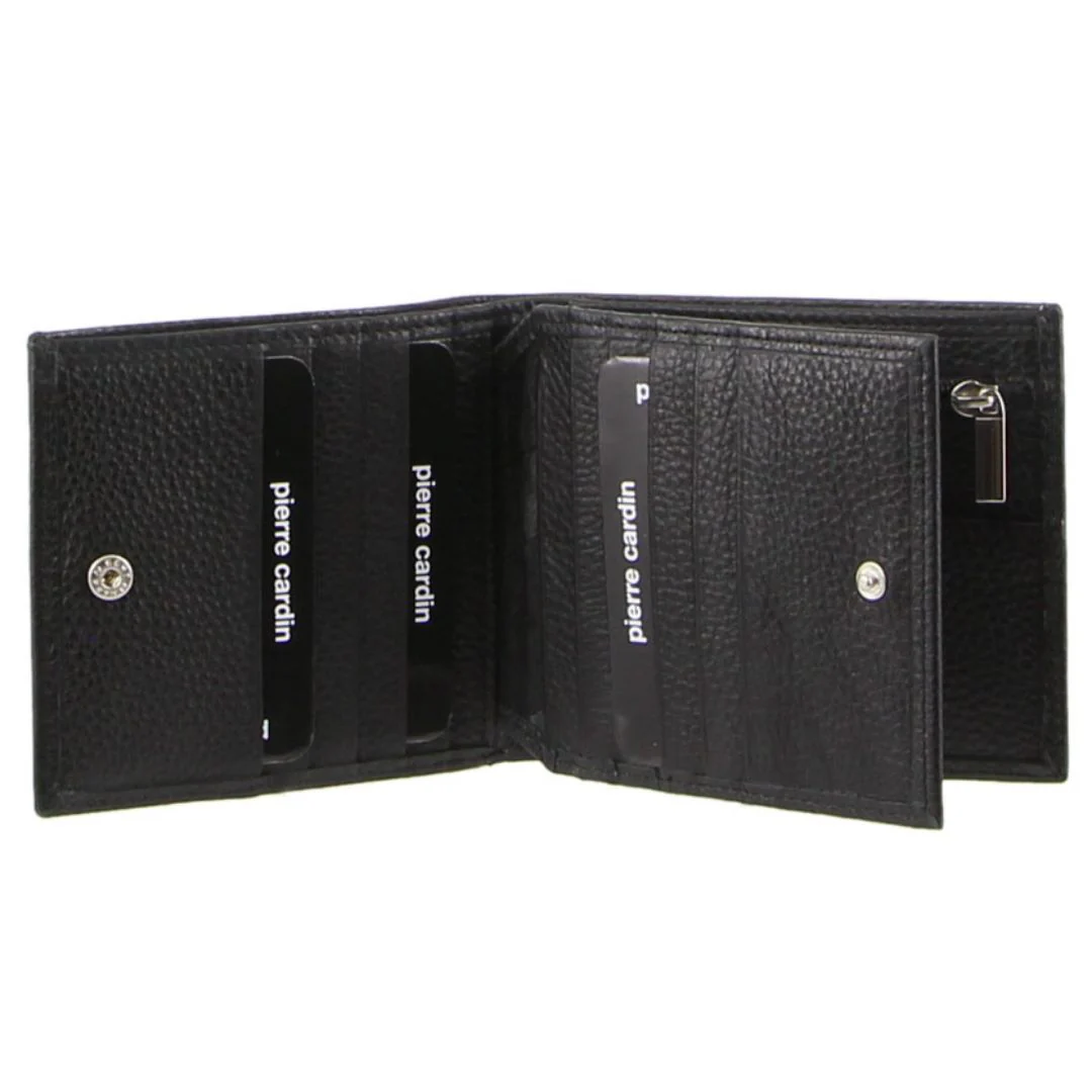 Pierre Cardin Italian Leather Bi-Fold Men's Wallet - Image 2